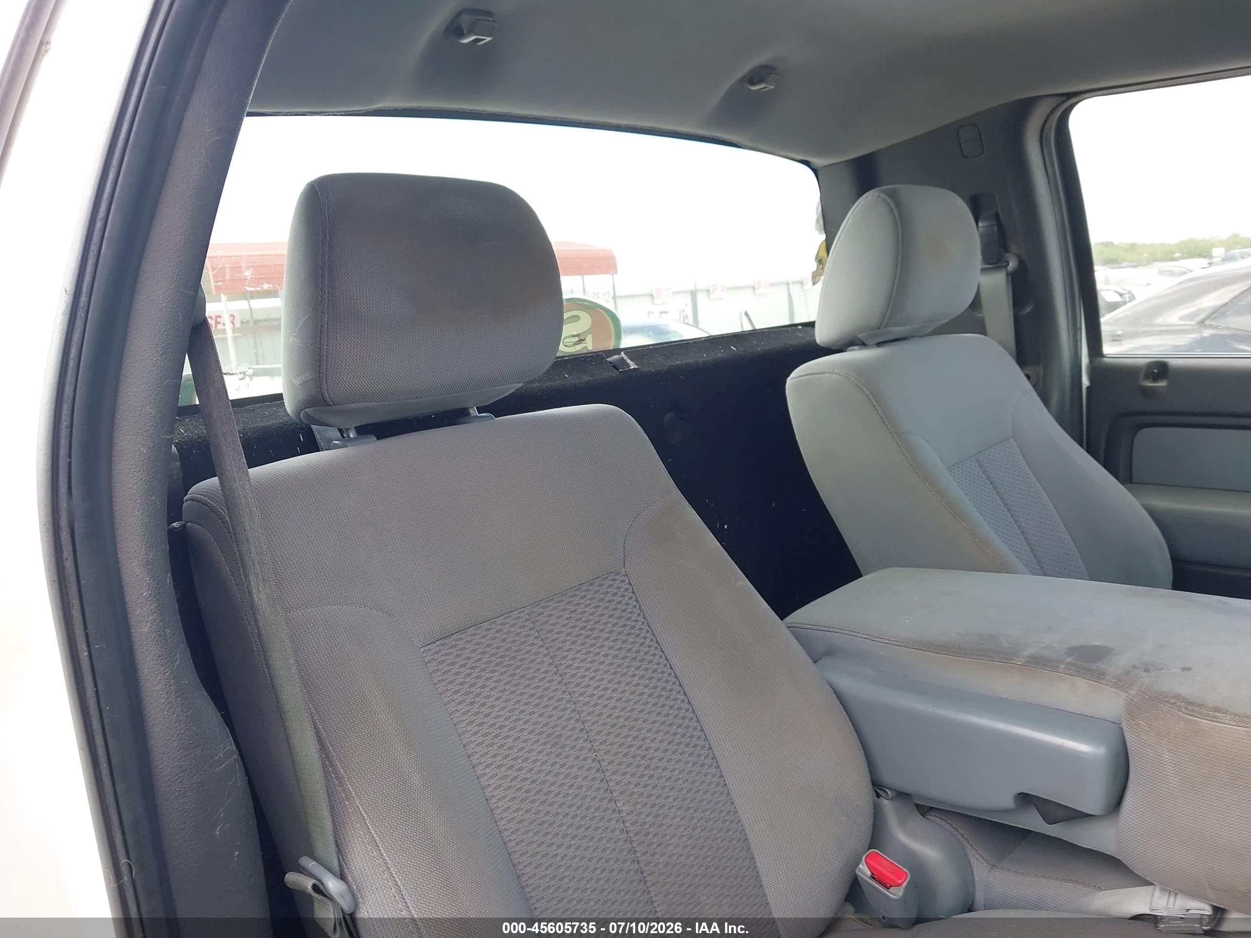 2013 Ford F-150 Xl White vin: 1FTNF1CF0DKD59014