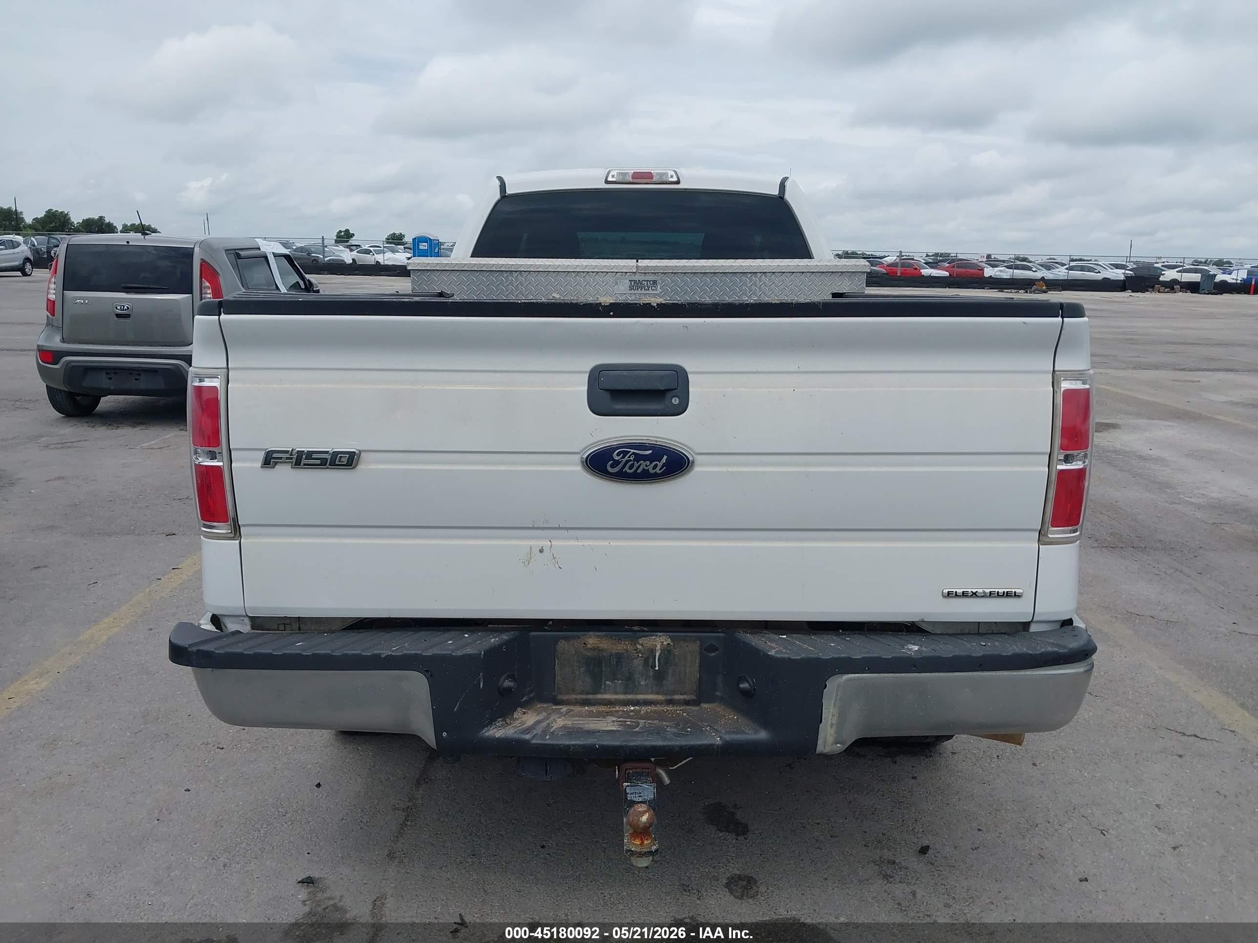 2014 Ford F-150 Xl White vin: 1FTNF1CF0EKD04693