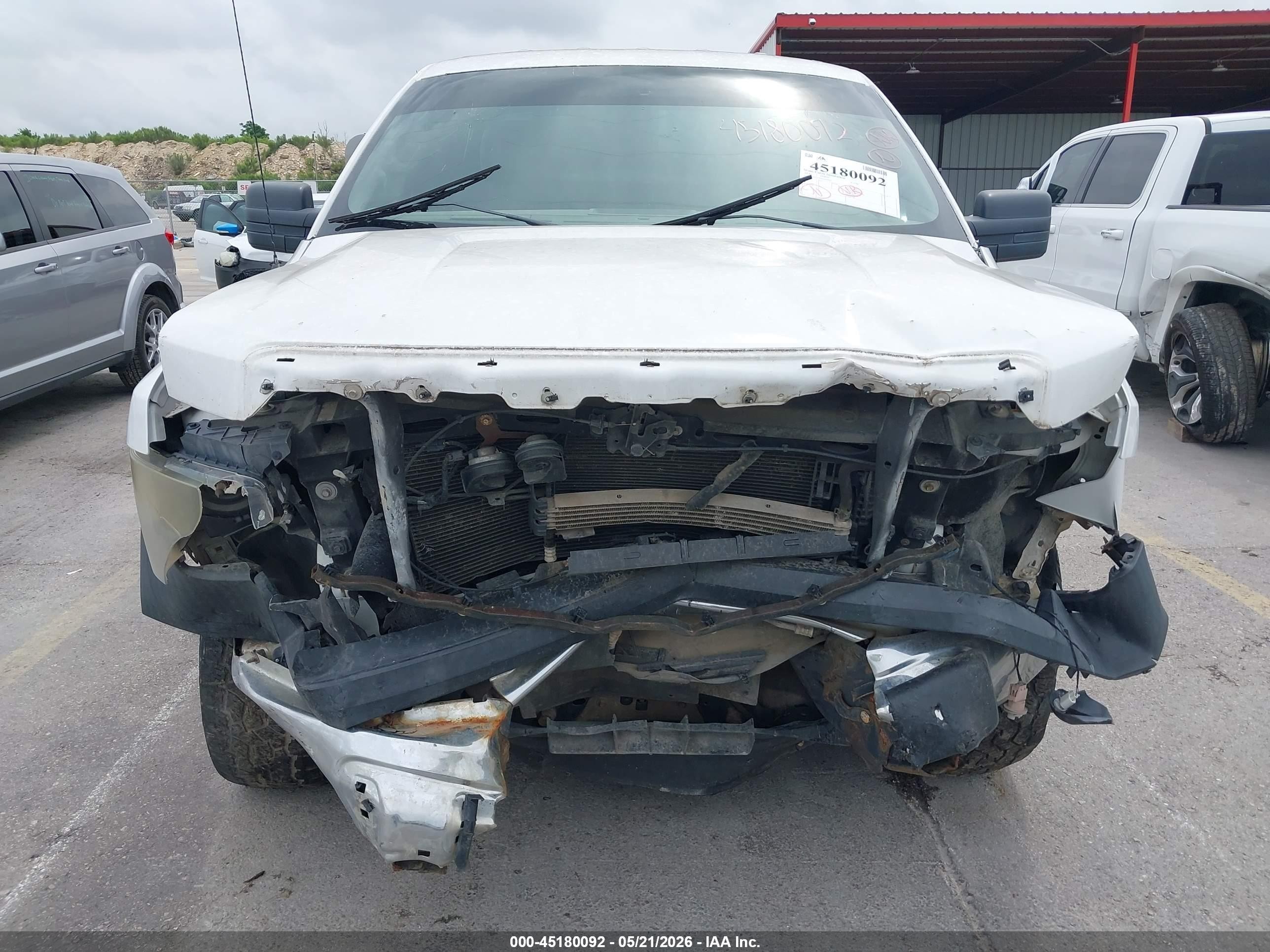 2014 Ford F-150 Xl White vin: 1FTNF1CF0EKD04693