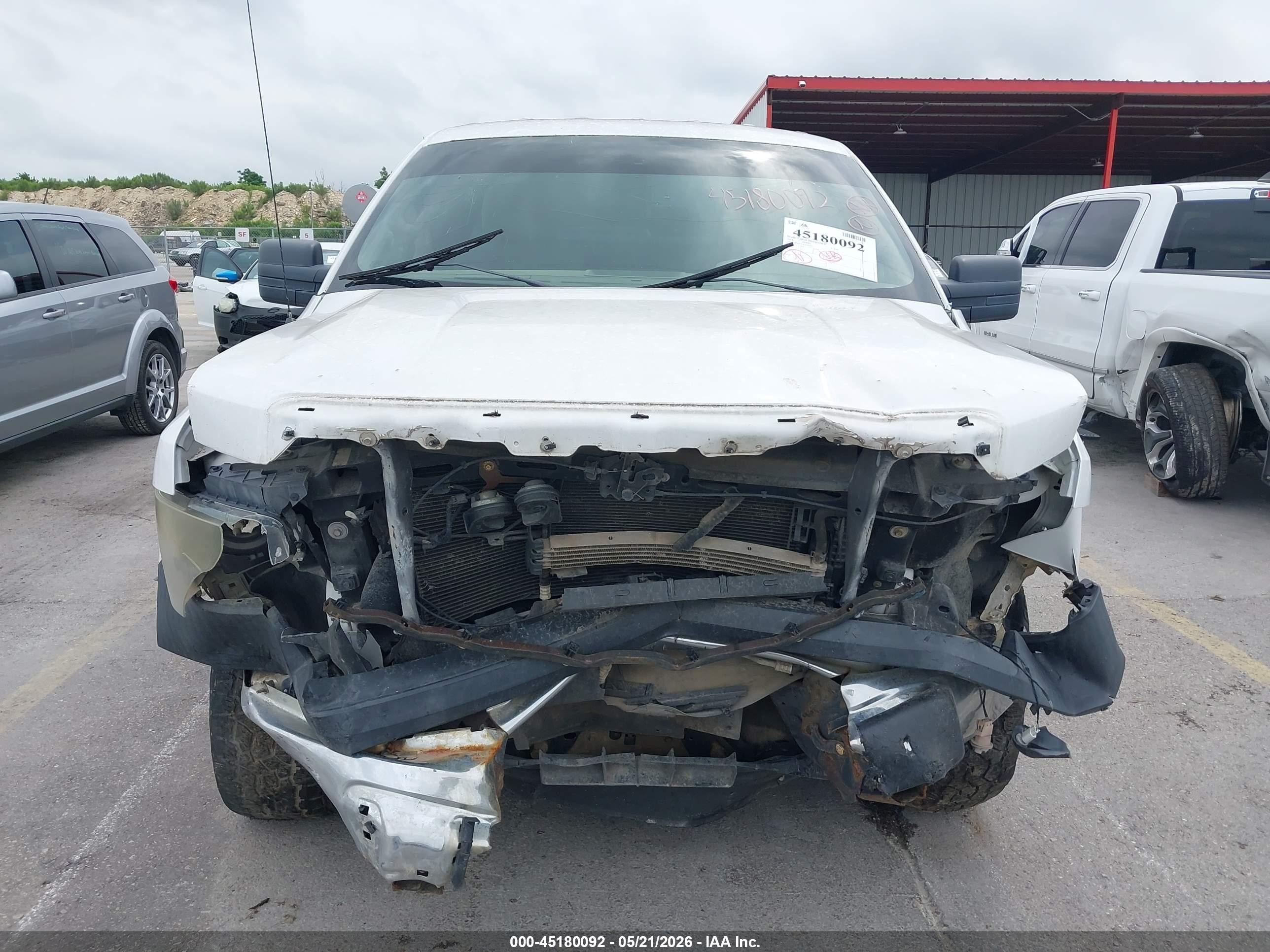 2014 Ford F-150 Xl White vin: 1FTNF1CF0EKD04693