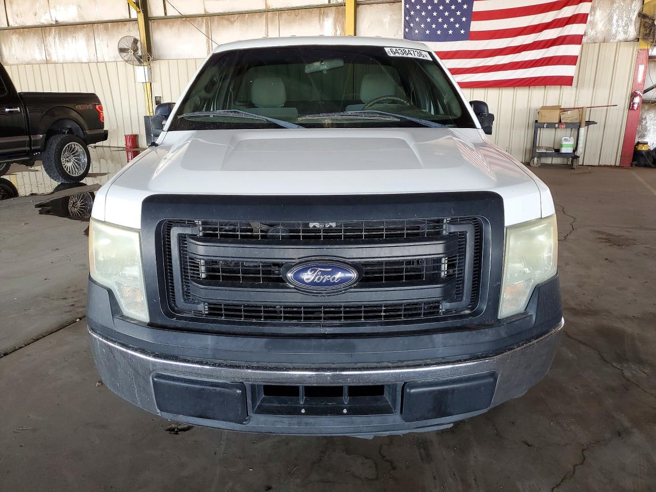 2014 Ford F150 White vin: 1FTNF1CF0EKD83380