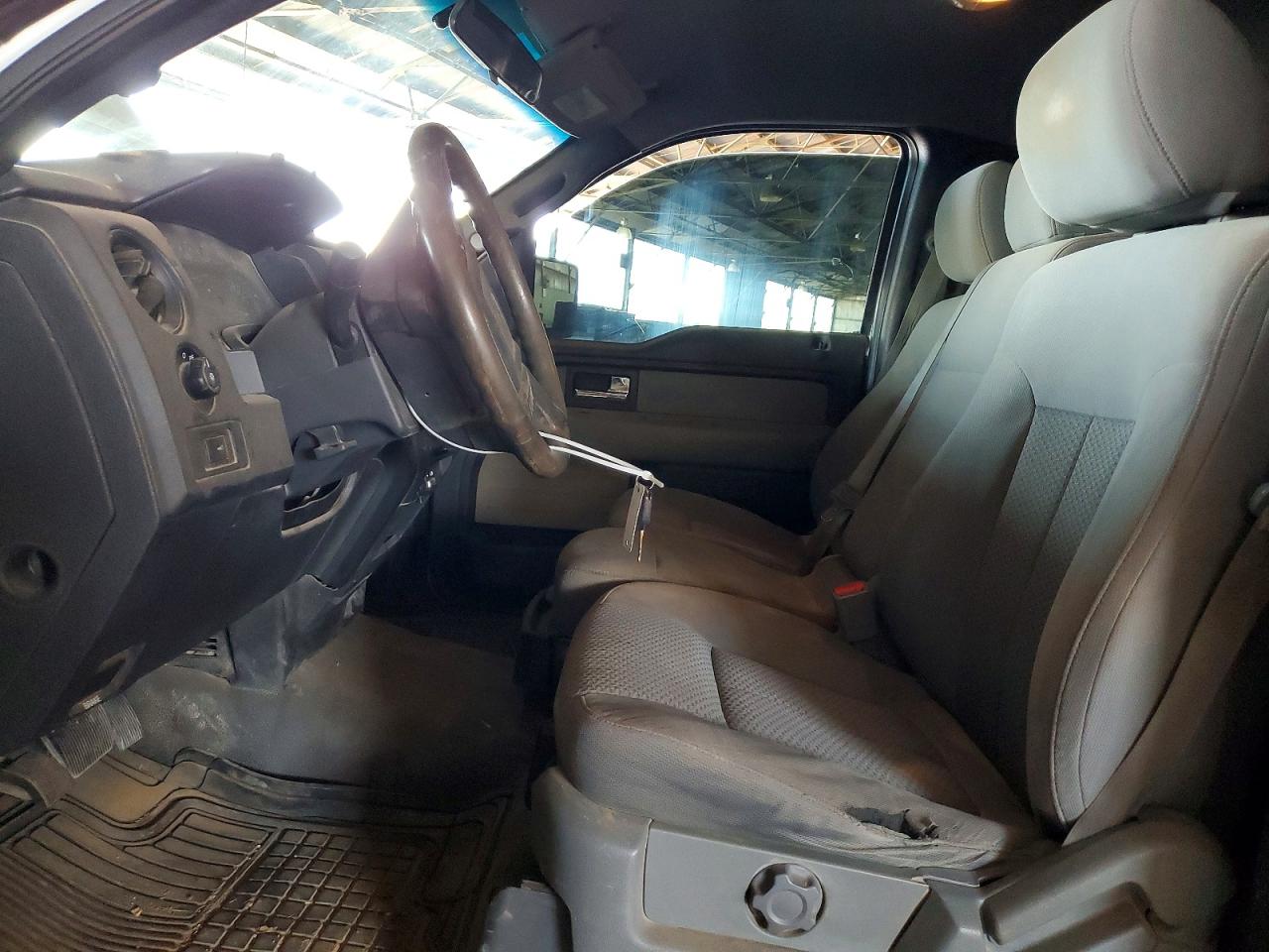 2014 Ford F150 White vin: 1FTNF1CF0EKD83380