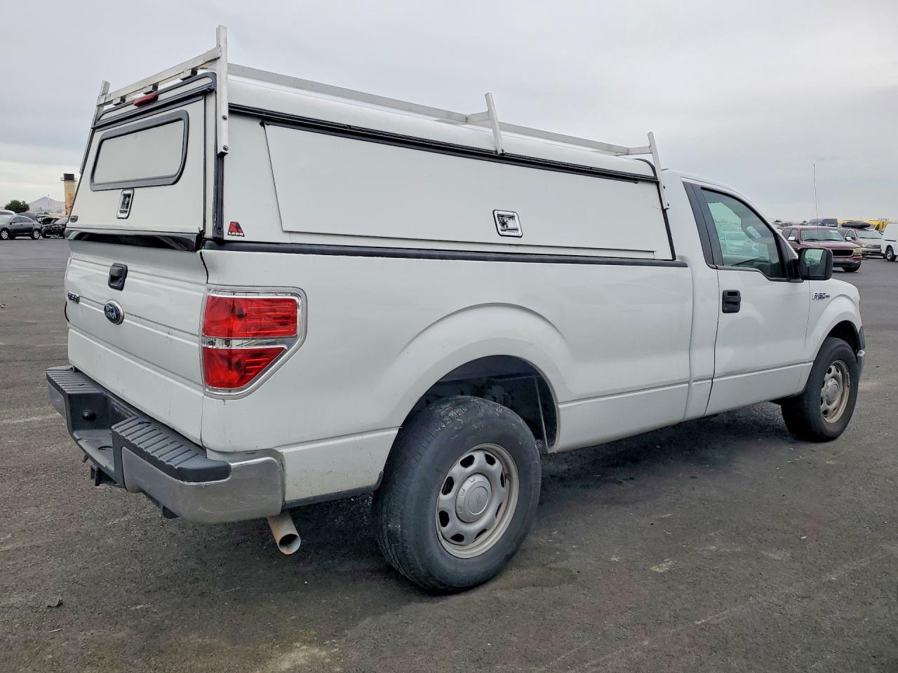 2012 Ford F150 White vin: 1FTNF1CF1CKD40003