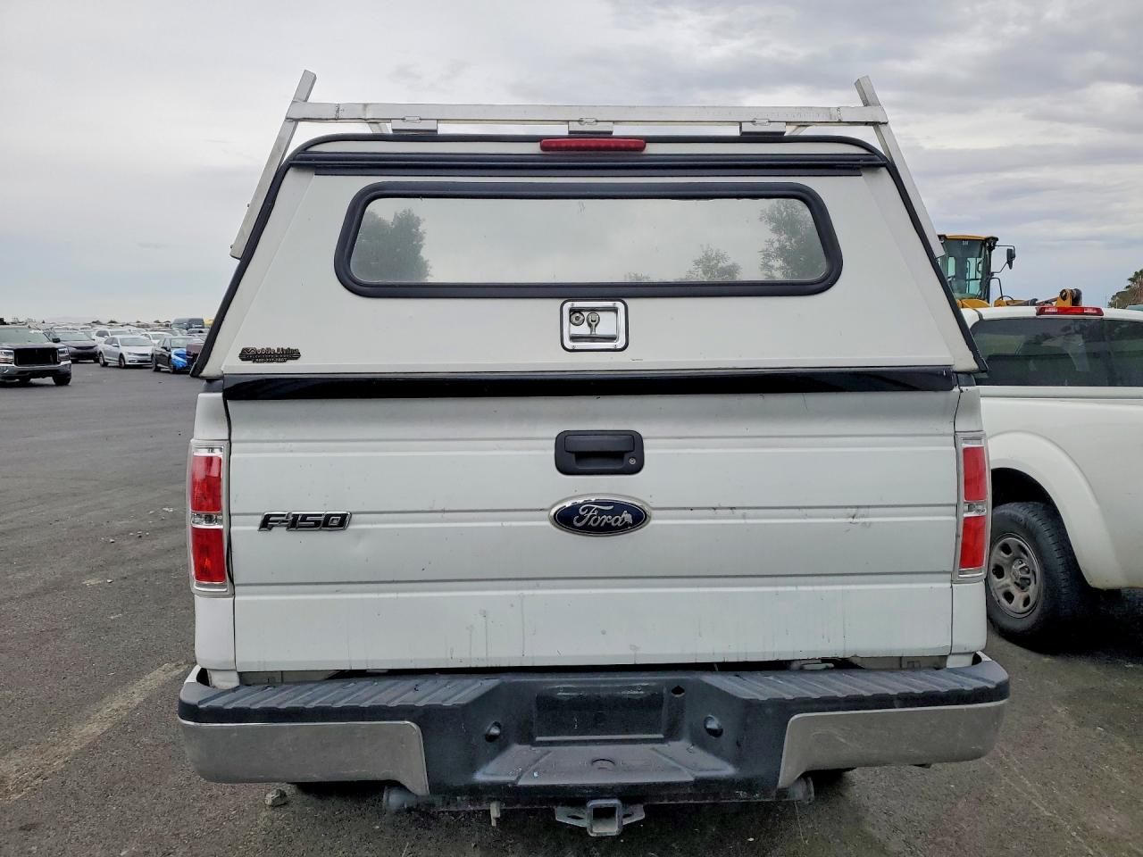2012 Ford F150 White vin: 1FTNF1CF1CKD40003