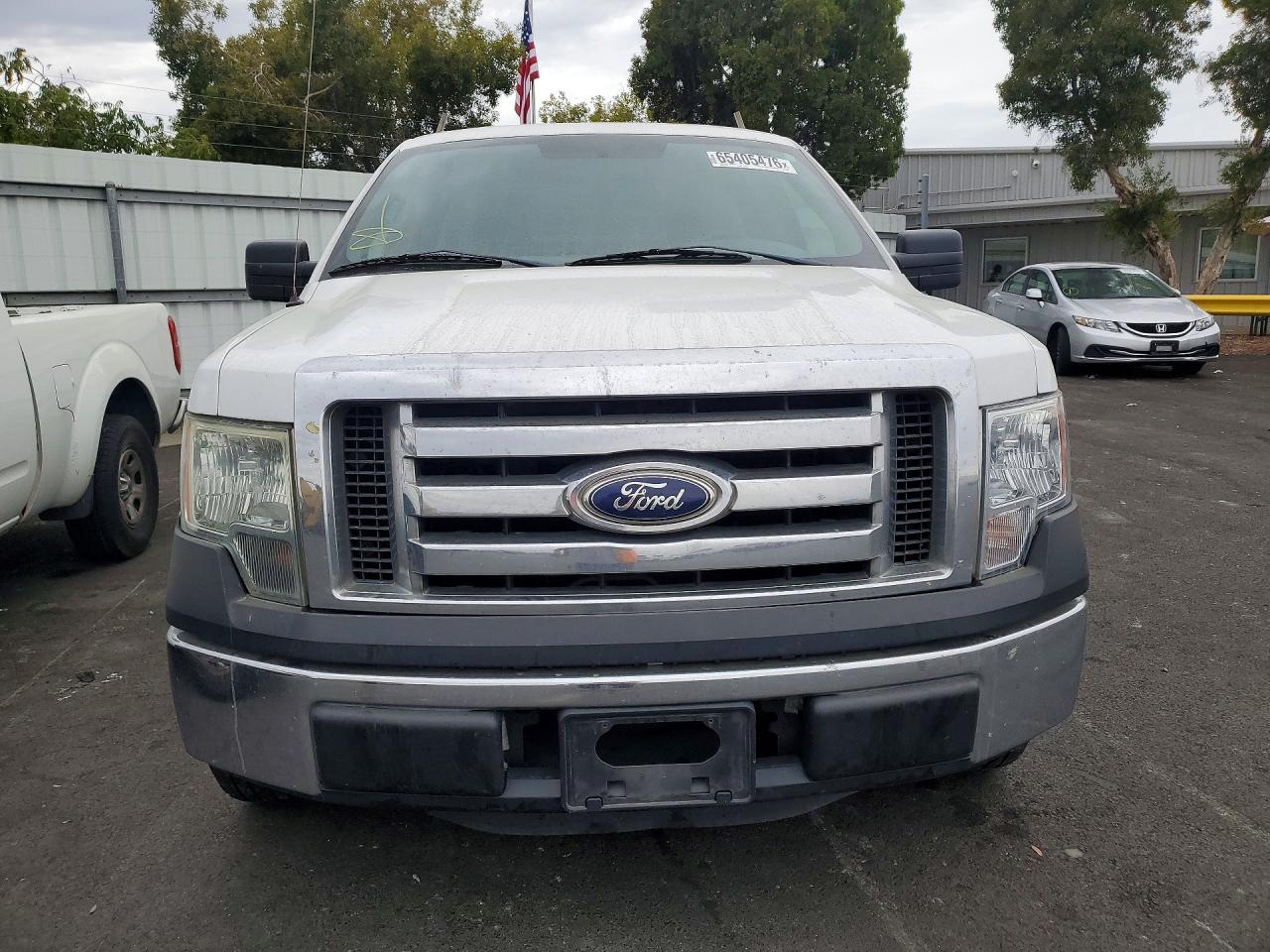 2012 Ford F150 White vin: 1FTNF1CF1CKD40003