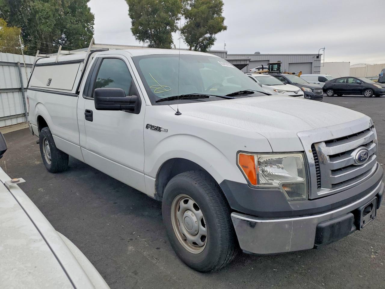 2012 Ford F150 White vin: 1FTNF1CF1CKD40003