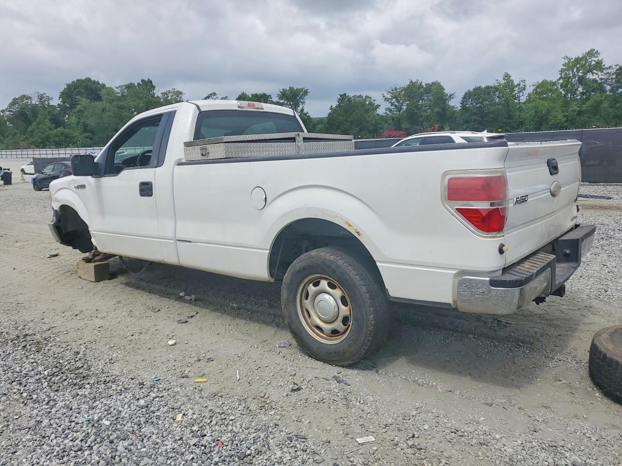 2012 Ford F150 White vin: 1FTNF1CF1CKD58940