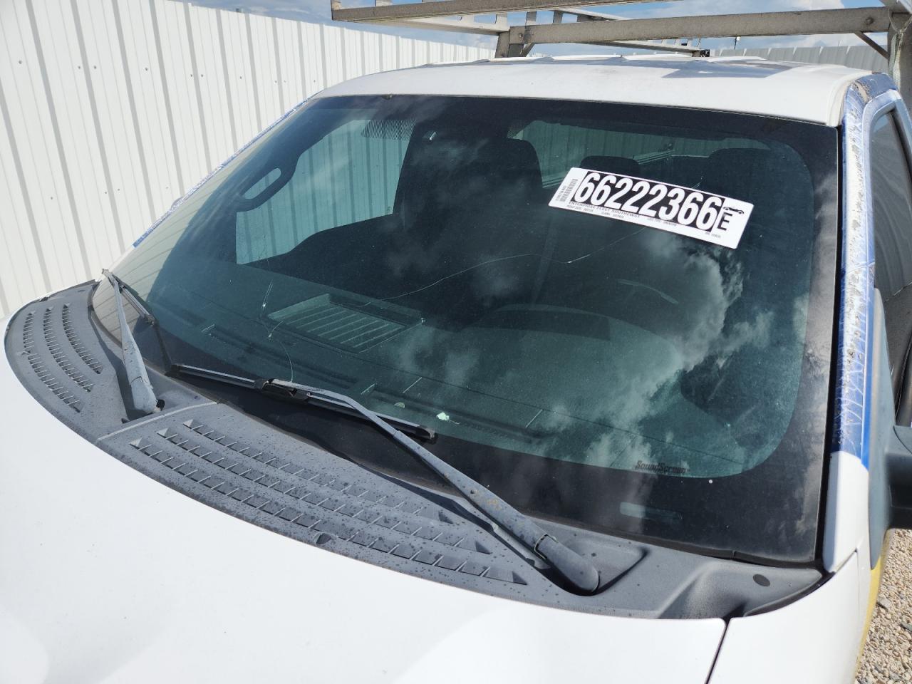 2014 Ford F150 White vin: 1FTNF1CF1EKE28035 Damage: Windshield, Cracked, > 12 Inches