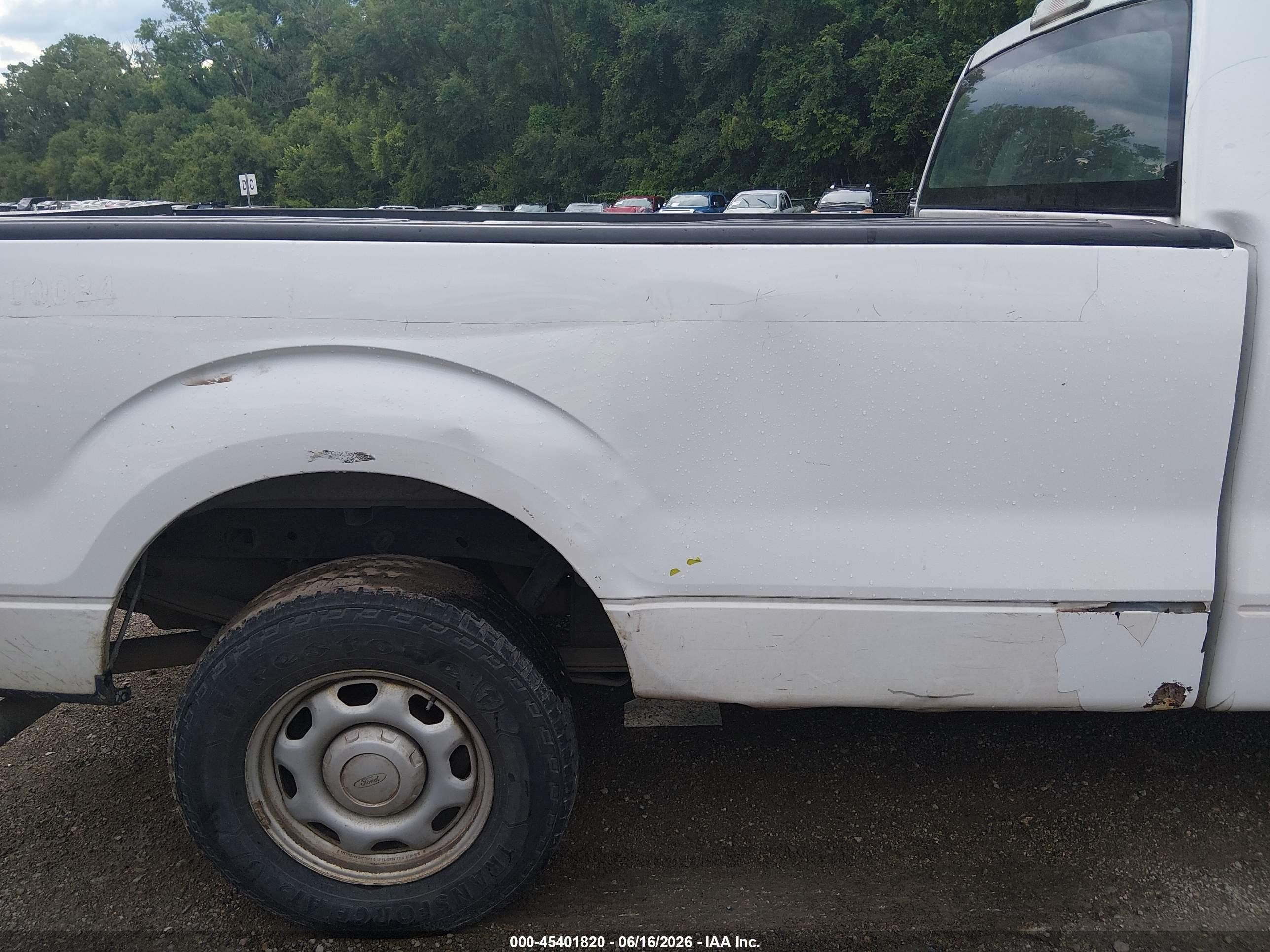 2011 Ford F-150 Xl White vin: 1FTNF1CF2BKD67886