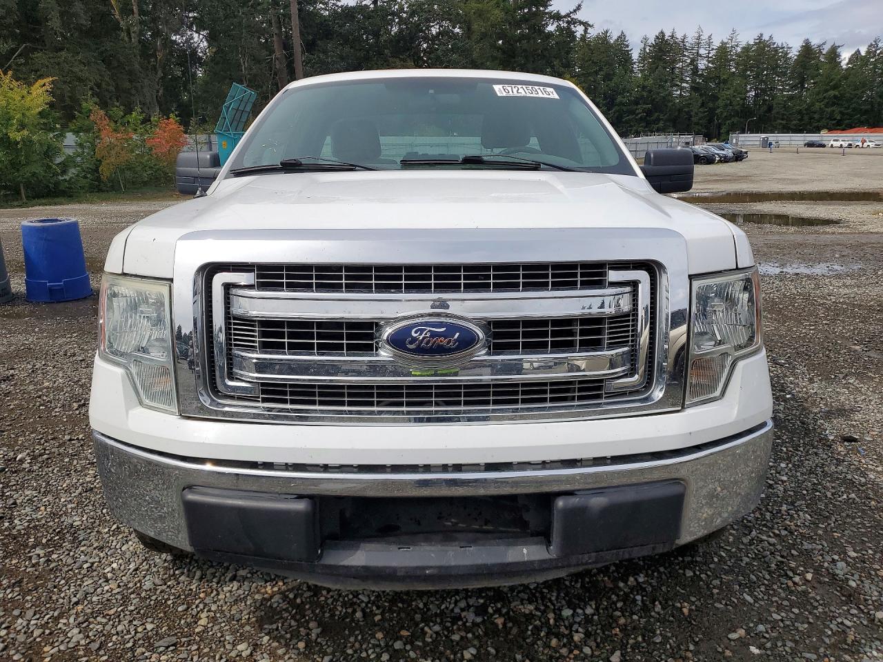 2013 Ford F150 White vin: 1FTNF1CF2DKE06995