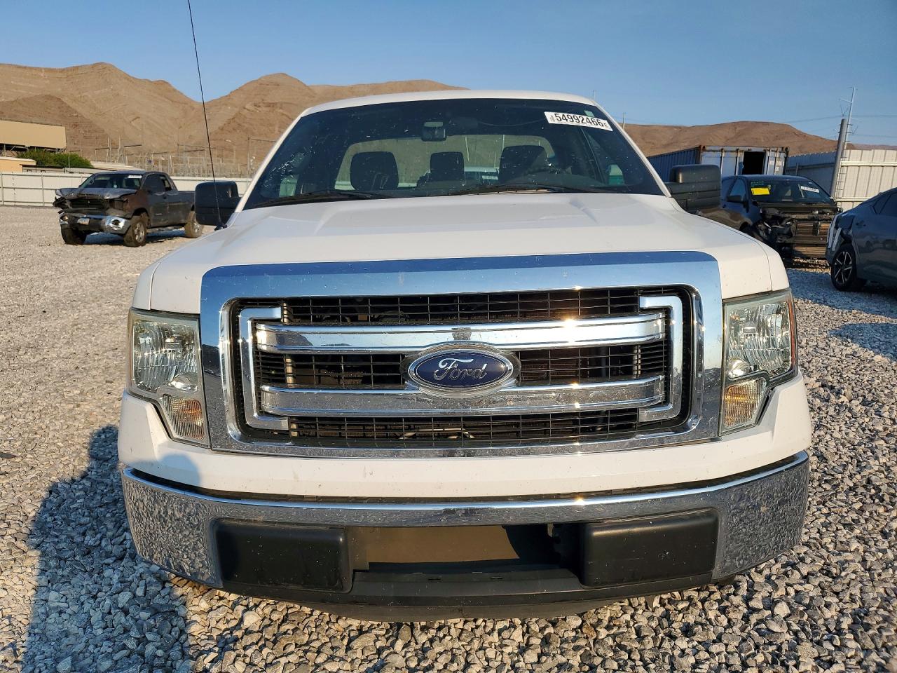 2014 Ford F150 White vin: 1FTNF1CF2EKD16361