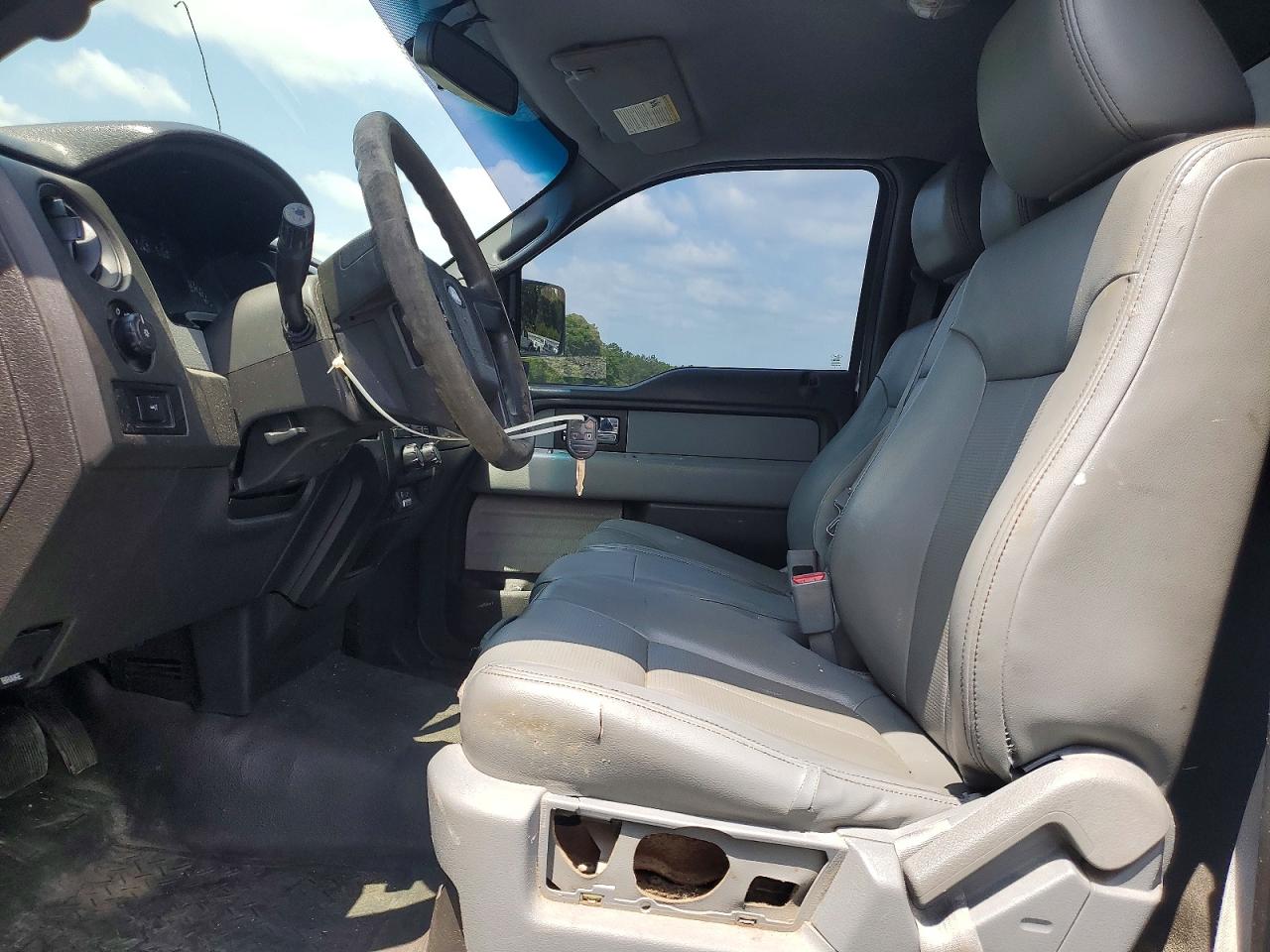 2014 Ford F150 White vin: 1FTNF1CF2EKG07152