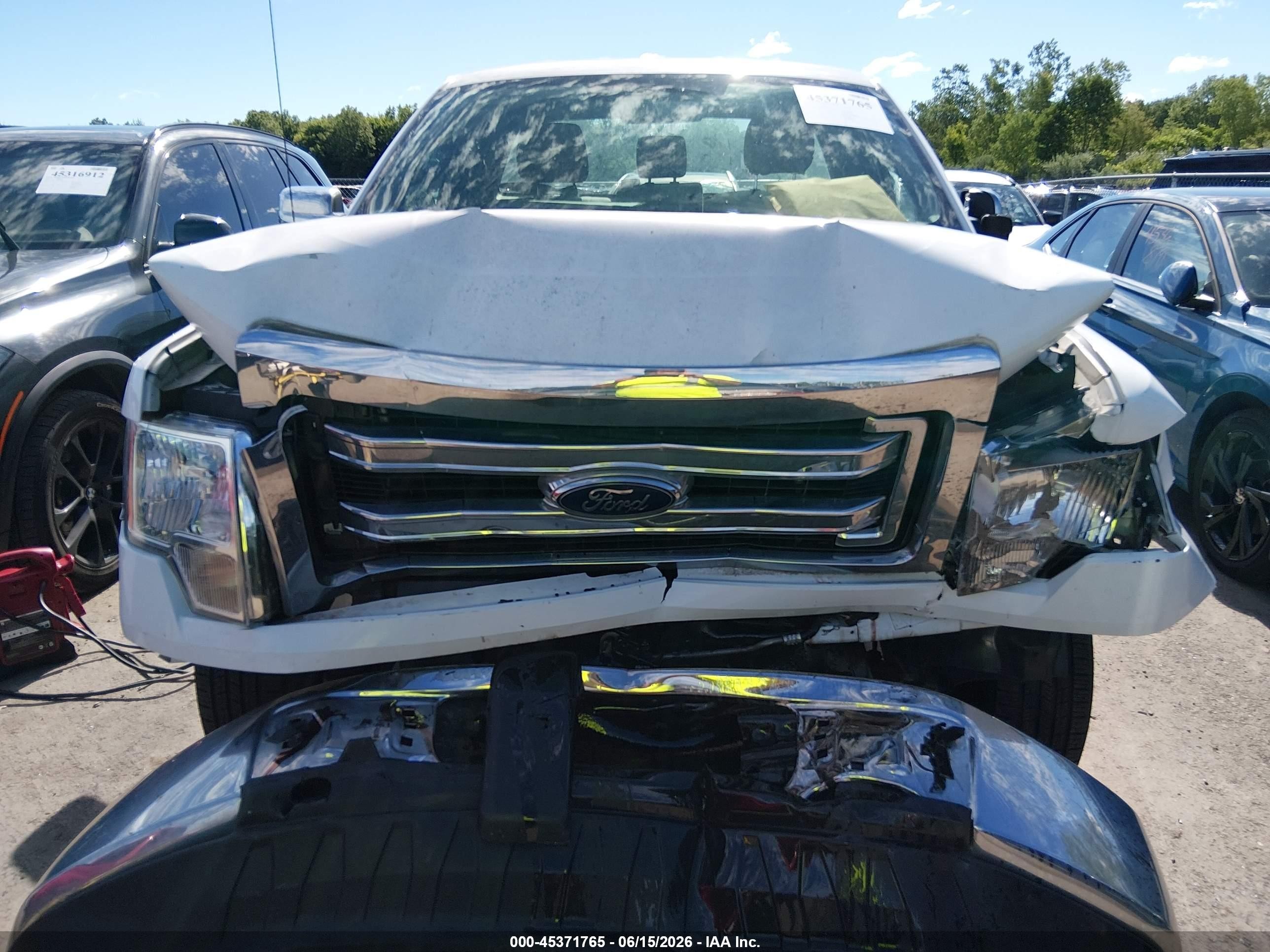 2014 Ford F-150 Xl White vin: 1FTNF1CF3EKD83938
