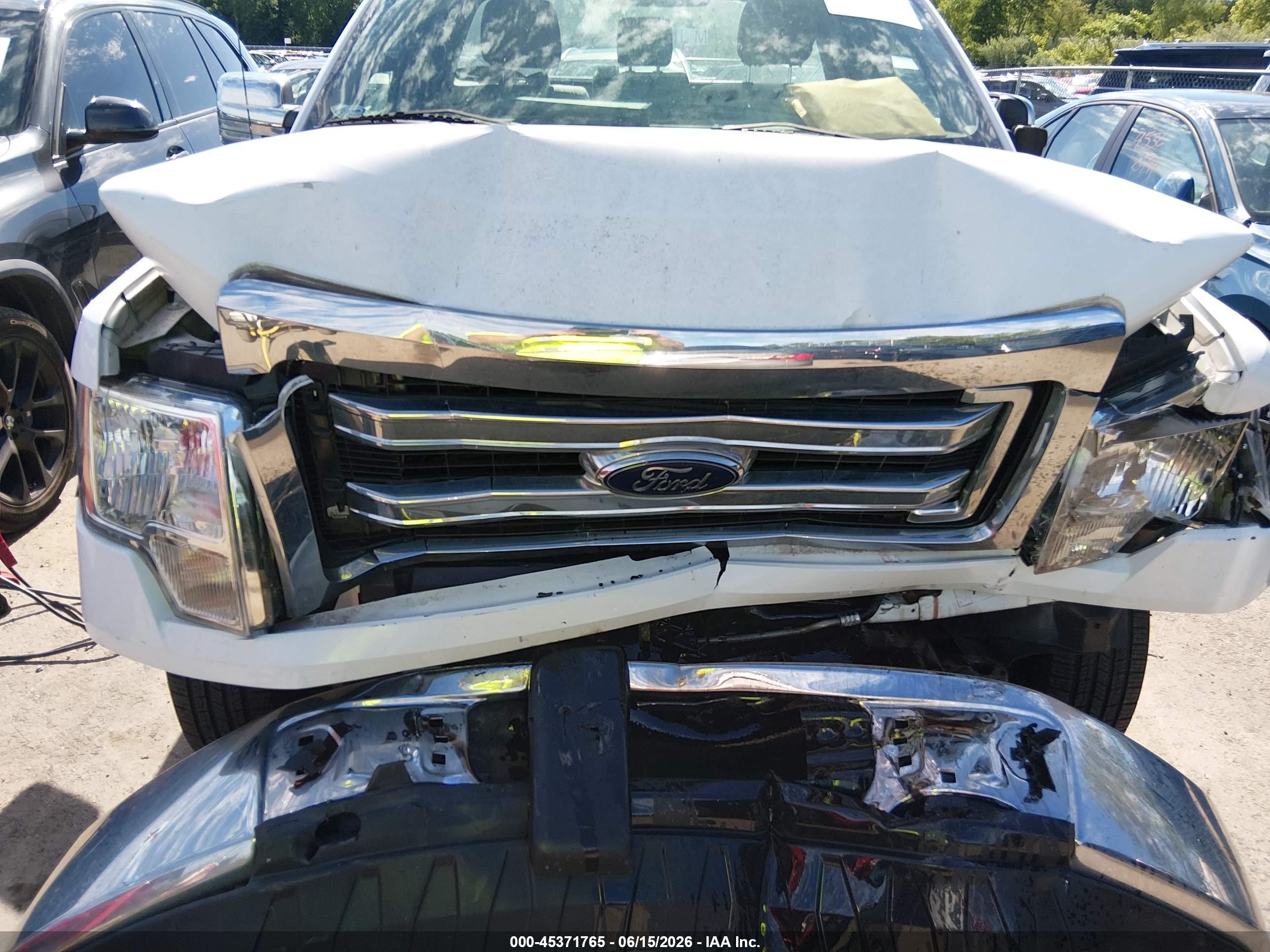 2014 Ford F-150 Xl White vin: 1FTNF1CF3EKD83938