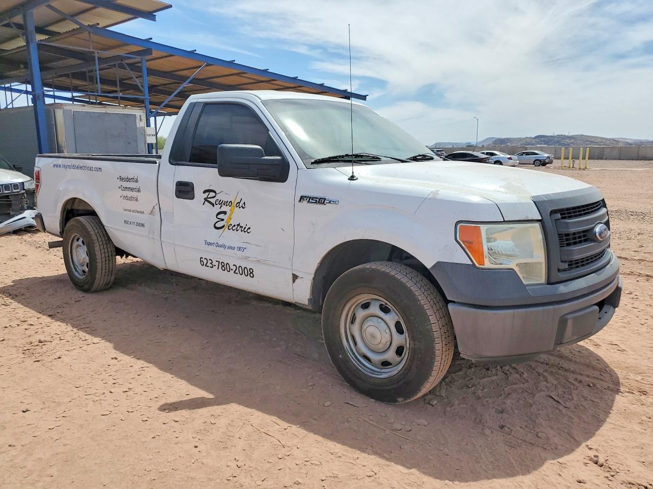 2014 Ford F150 Белый vin: 1FTNF1CF3EKG23683