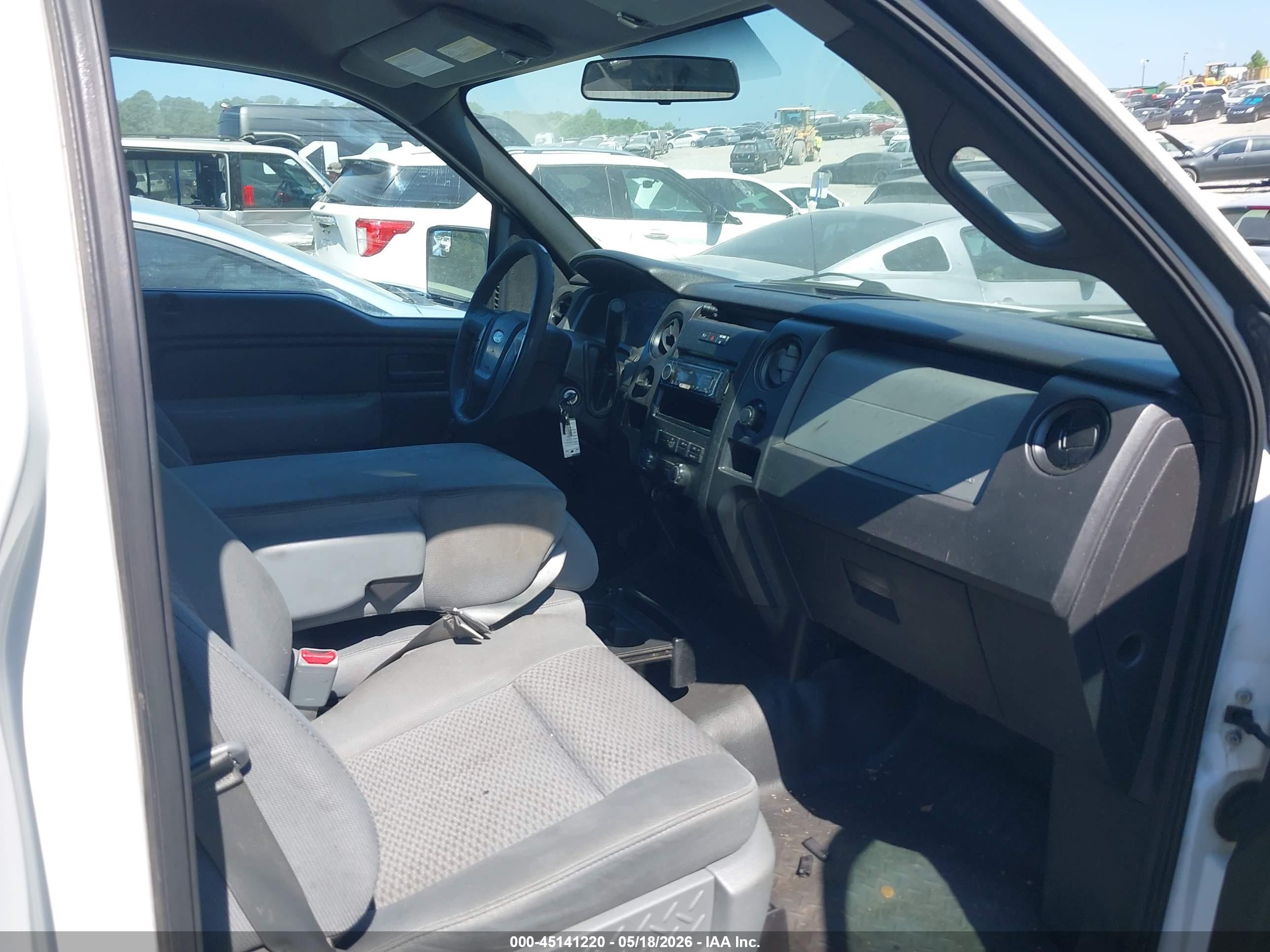 2011 Ford F-150 Xl White vin: 1FTNF1CF4BKD60955