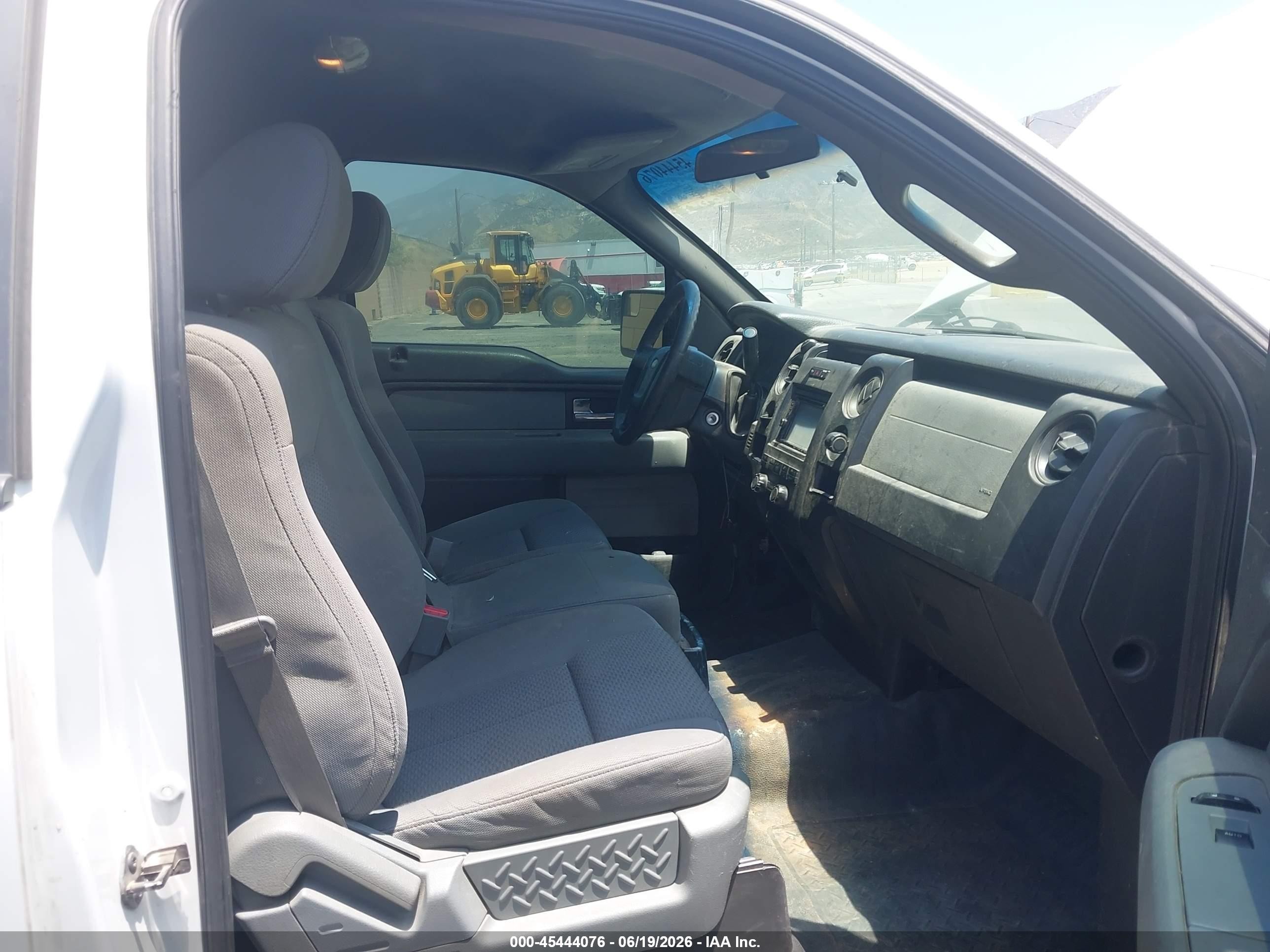 2014 Ford F-150 Xl White vin: 1FTNF1CF4EKD16698
