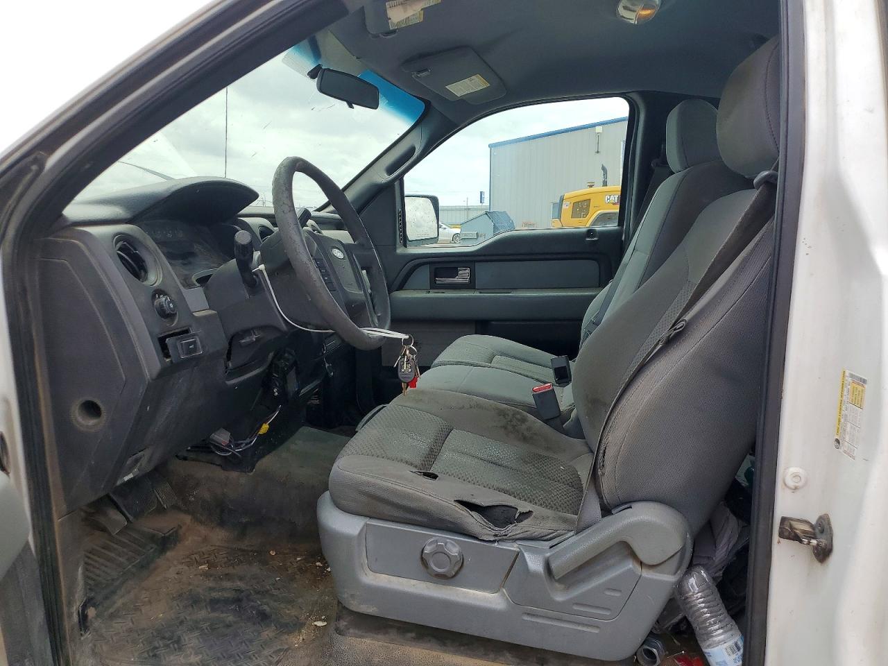 2014 Ford F150 2wd White vin: 1FTNF1CF4EKD18662