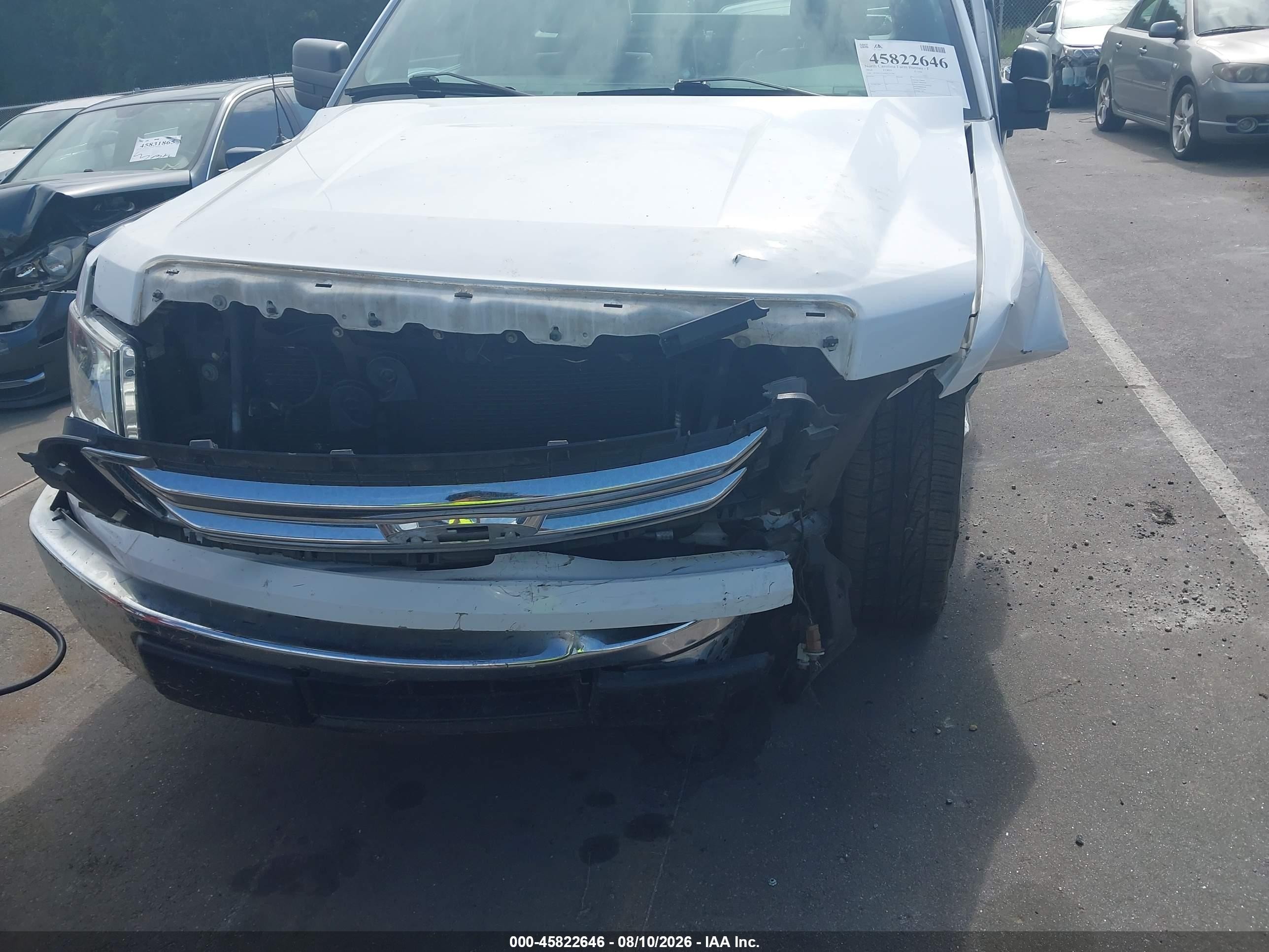 2014 Ford F-150 Xl Белый vin: 1FTNF1CF6EKE27382