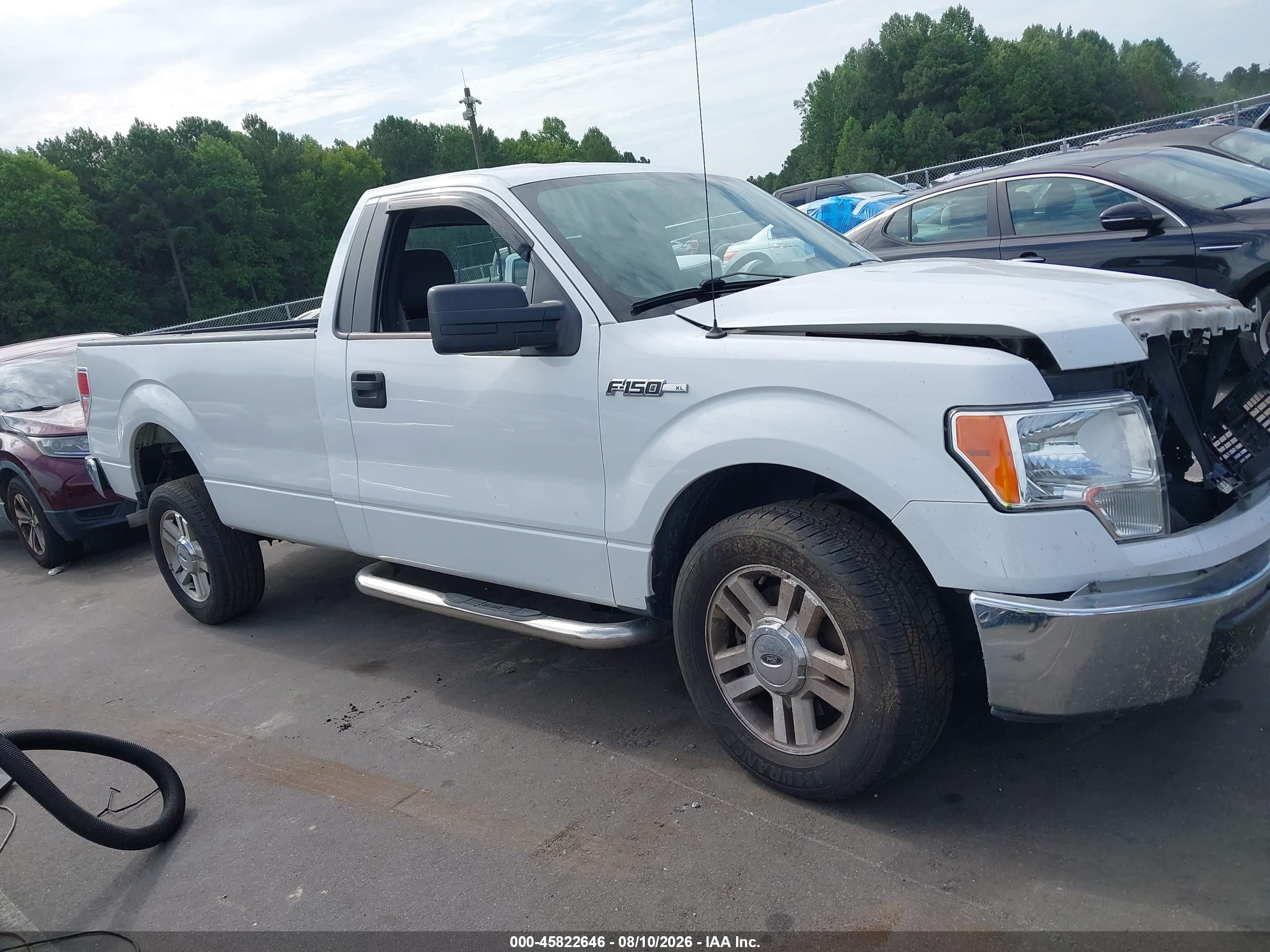 2014 Ford F-150 Xl Белый vin: 1FTNF1CF6EKE27382