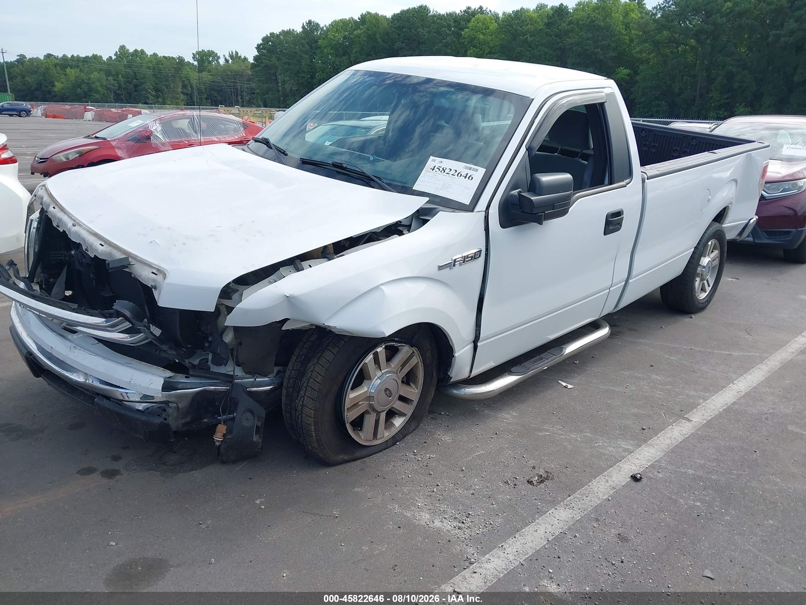 2014 Ford F-150 Xl Белый vin: 1FTNF1CF6EKE27382