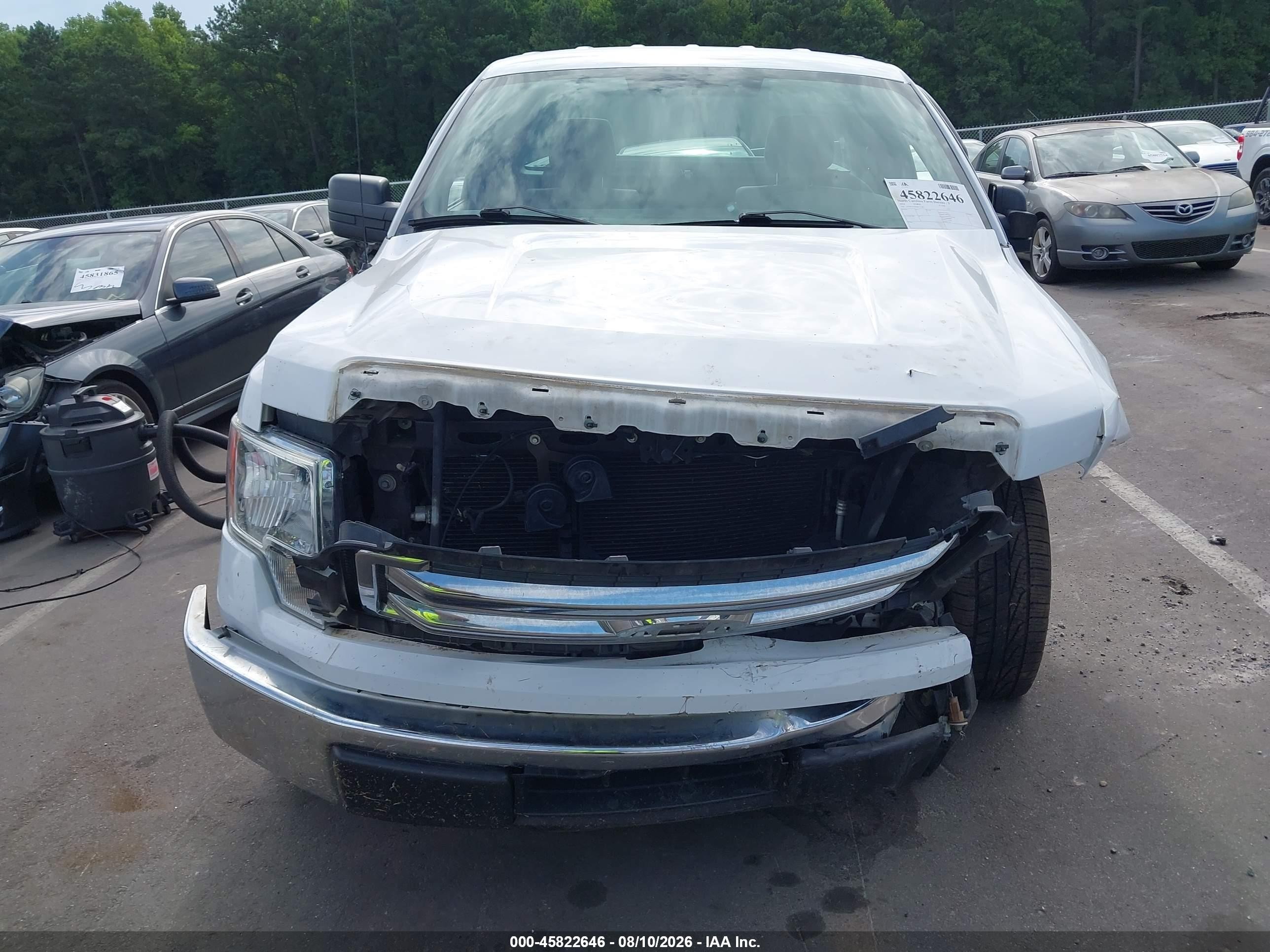 2014 Ford F-150 Xl Белый vin: 1FTNF1CF6EKE27382