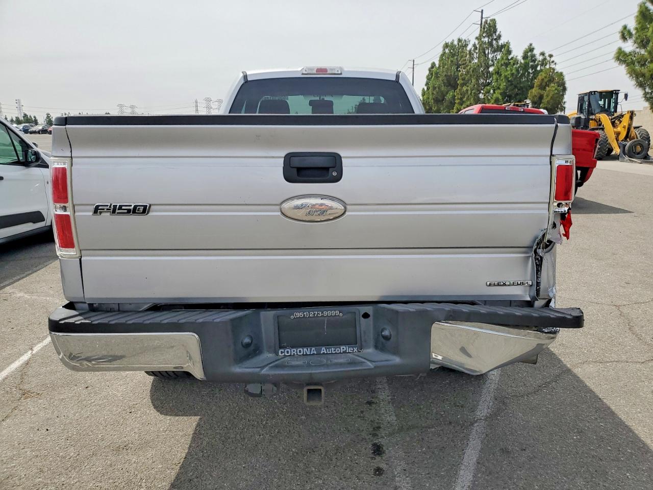 2012 Ford F150 Silver vin: 1FTNF1CF7CKD57579