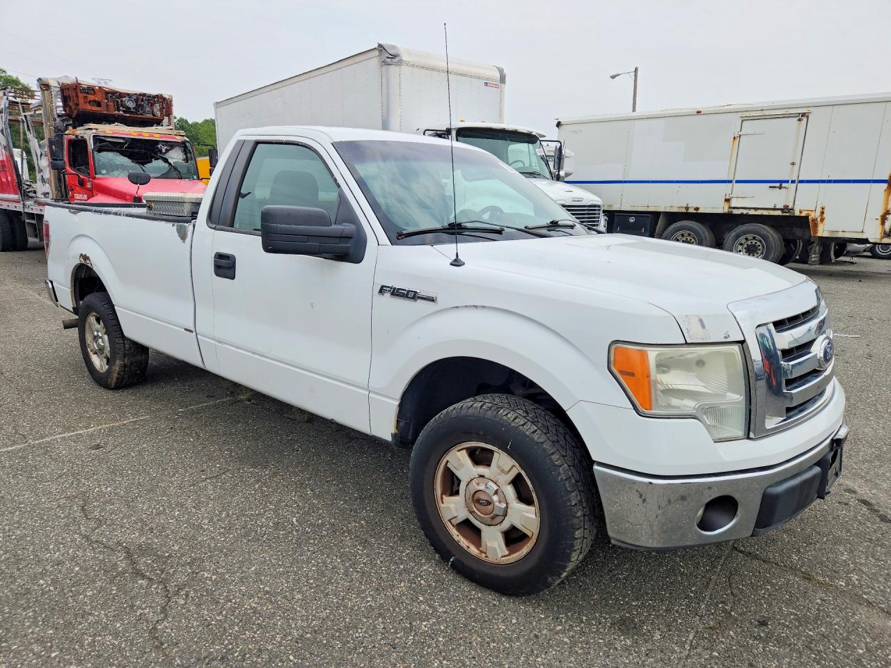 2011 Ford F150 Белый vin: 1FTNF1CF8BKD84367