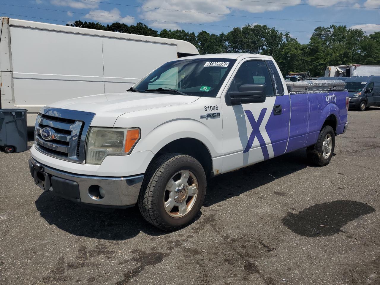 2011 Ford F150 Белый vin: 1FTNF1CF8BKD84367 Damage: Left Front Fender, Rust, 2 To 3 Inches