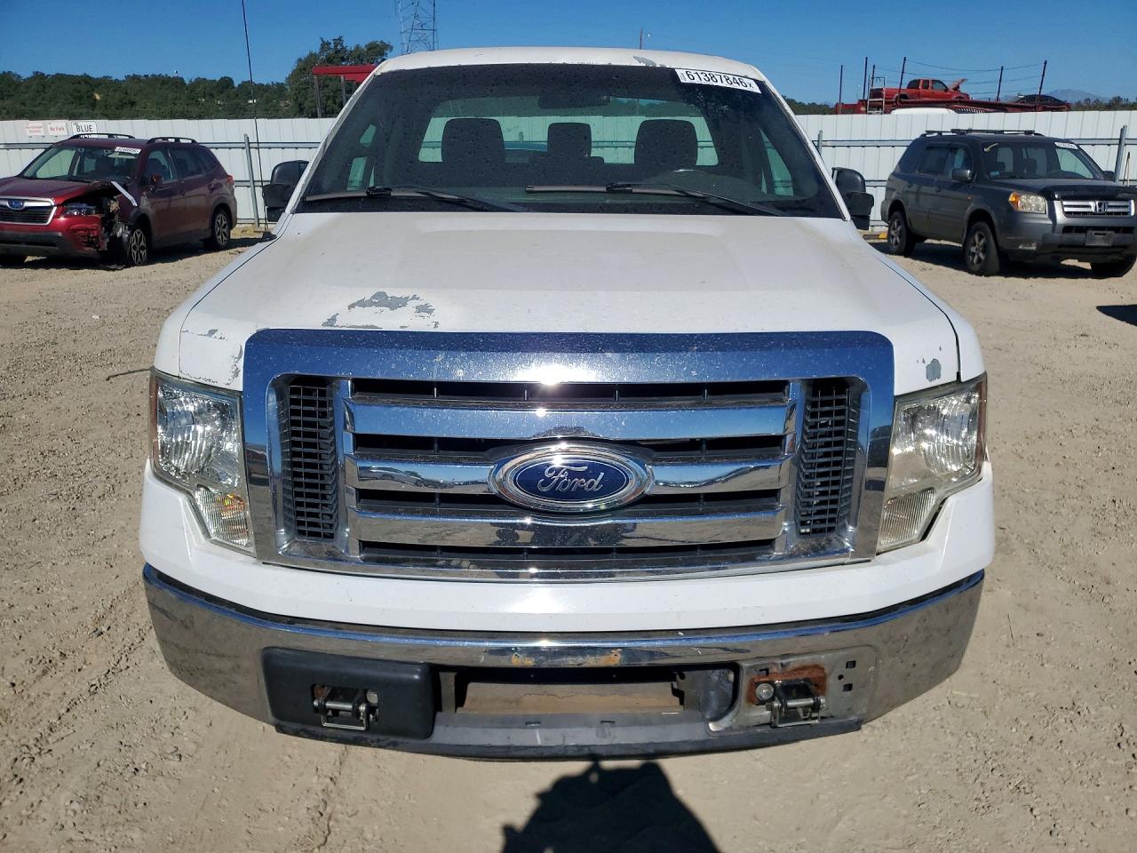 2012 Ford F150 White vin: 1FTNF1CF9CKD39780