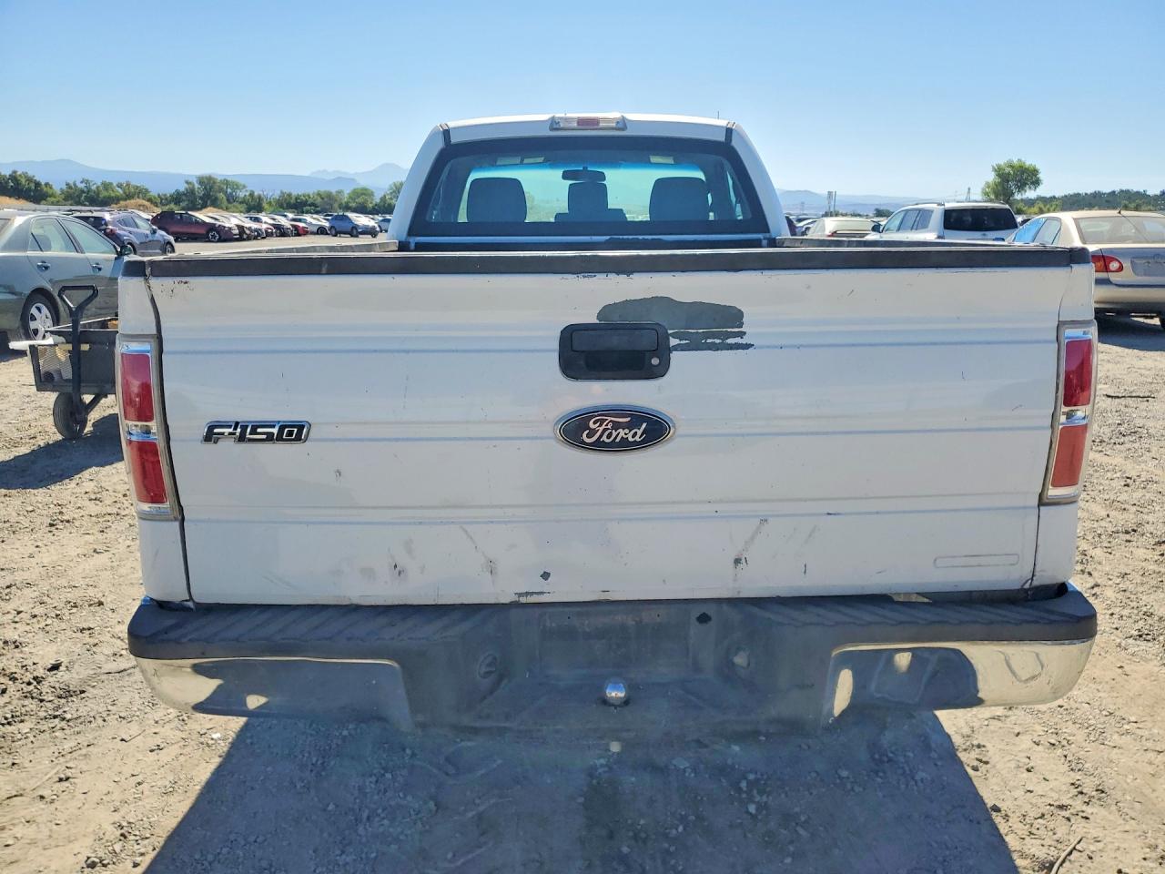 2012 Ford F150 White vin: 1FTNF1CF9CKD39780