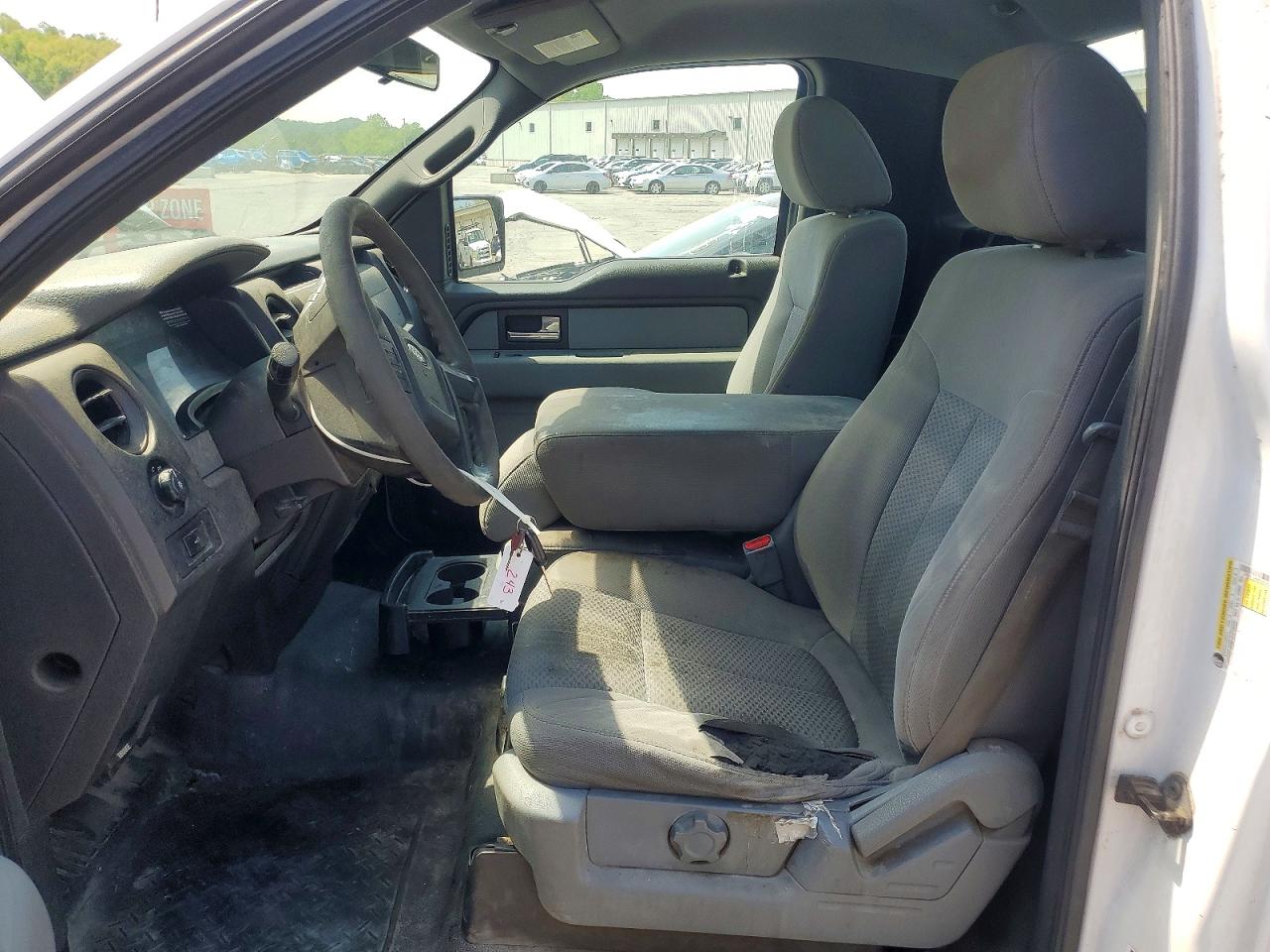 2014 Ford F150 White vin: 1FTNF1CF9EKD48188