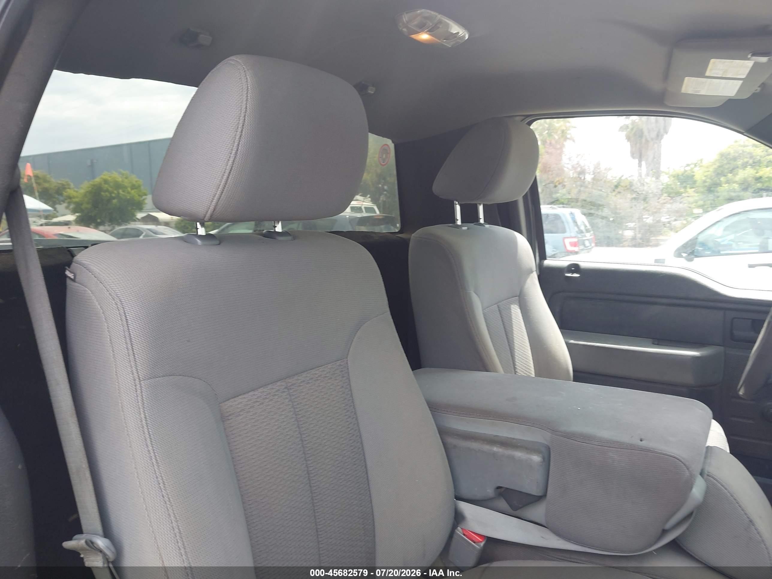 2012 Ford F-150 Xl White vin: 1FTNF1CFXCKD65899