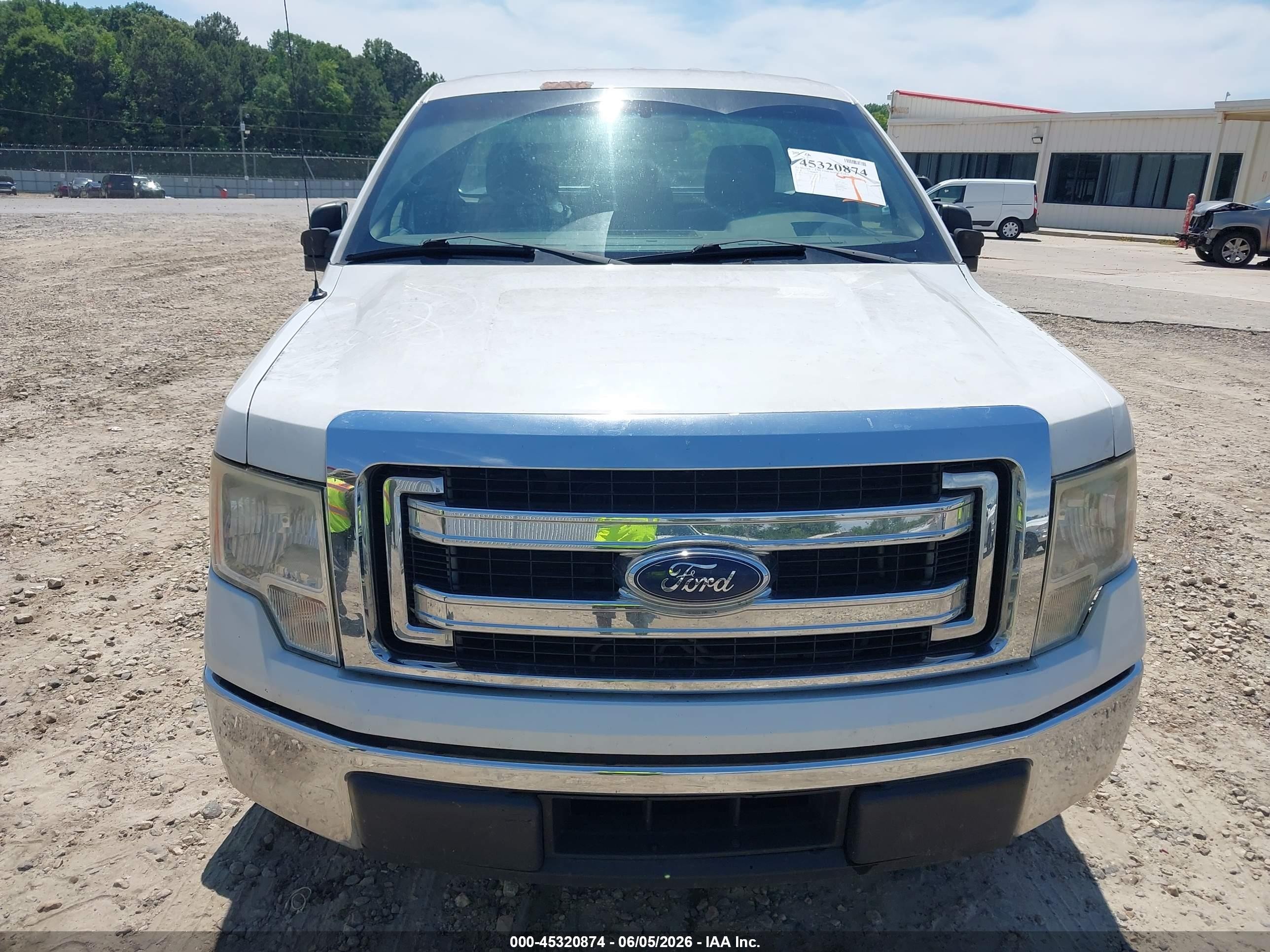 2014 Ford F-150 Xl White vin: 1FTNF1CFXEKD17659