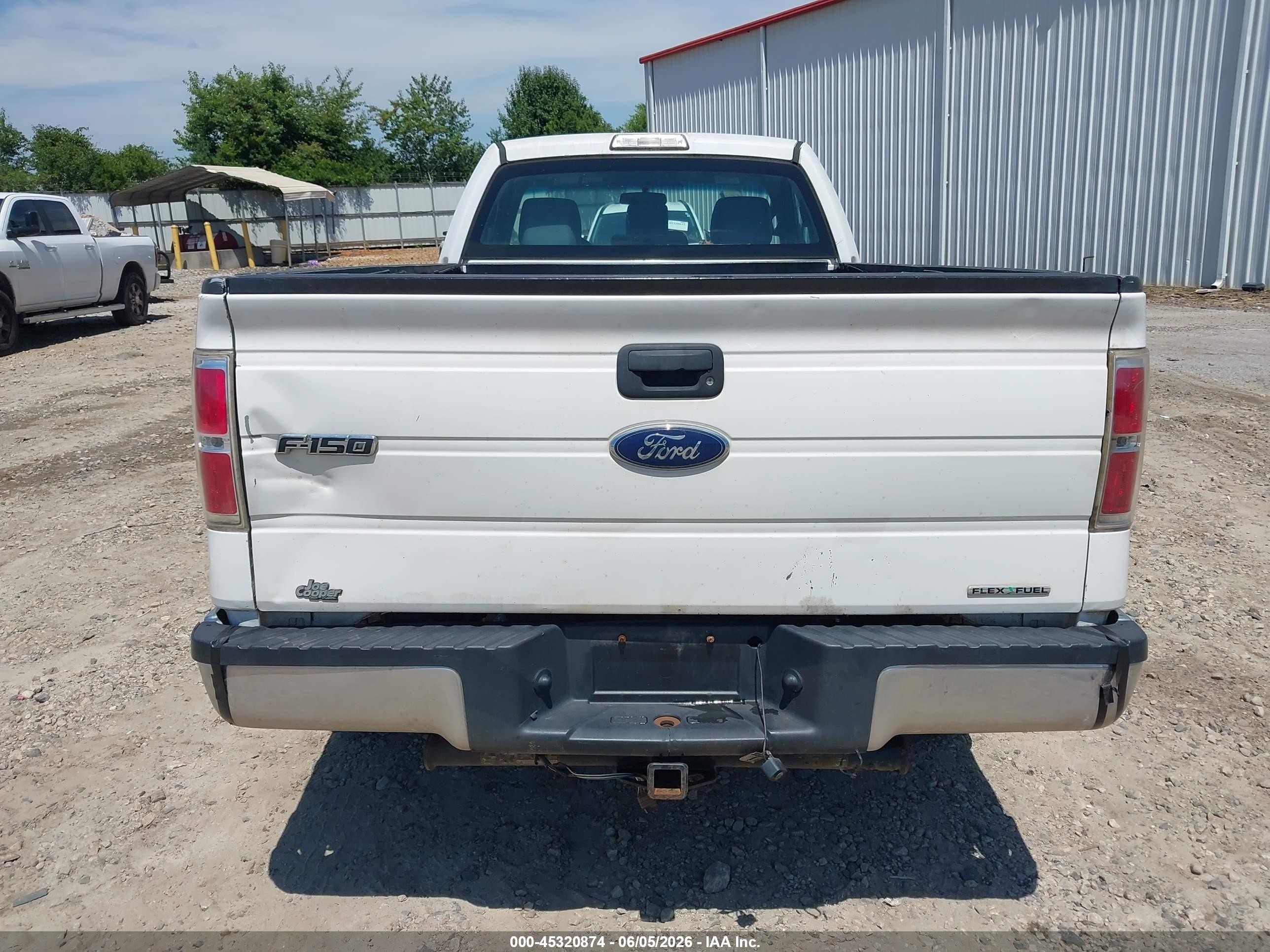 2014 Ford F-150 Xl White vin: 1FTNF1CFXEKD17659