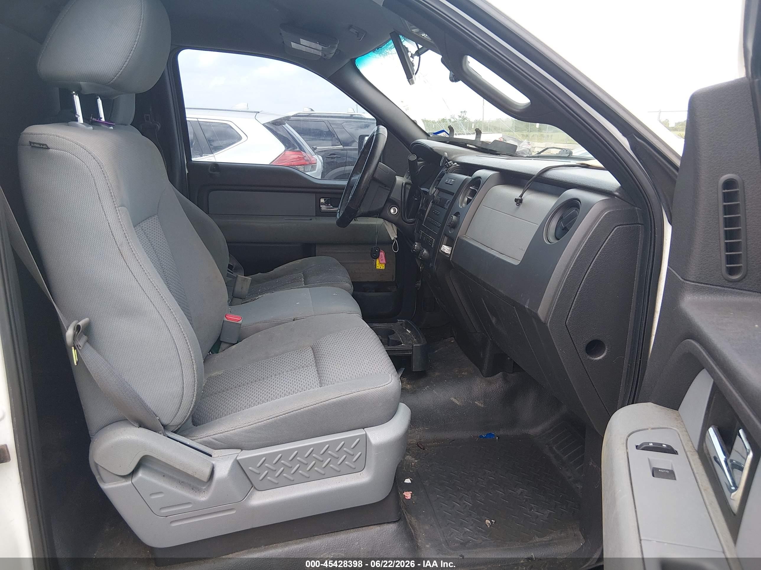 2014 Ford F-150 Stx/xl/xlt White vin: 1FTNF1CFXEKE27546