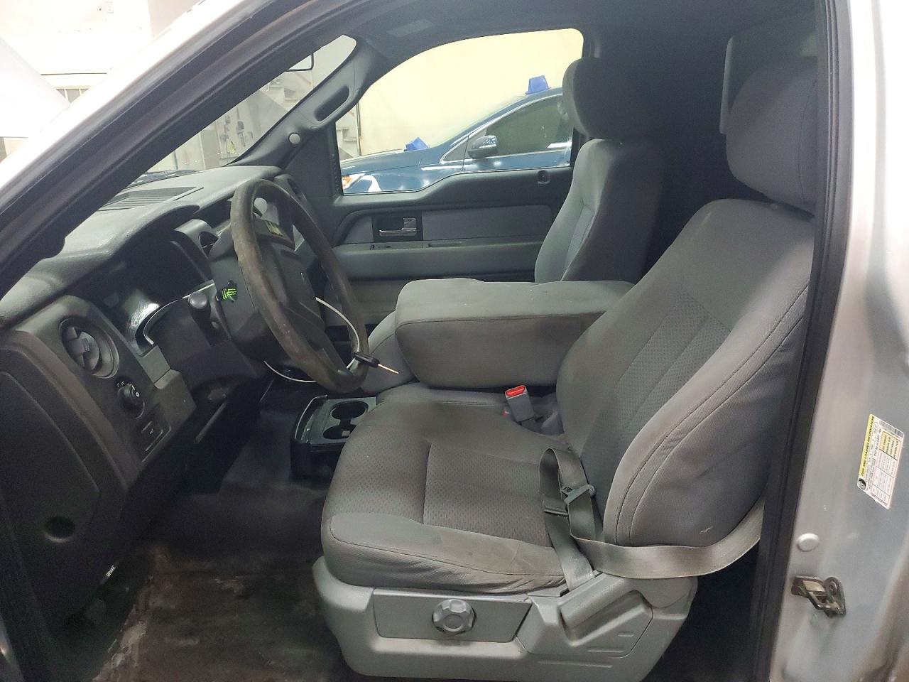 2013 Ford F150 Silver vin: 1FTNF1CT0DKF24811