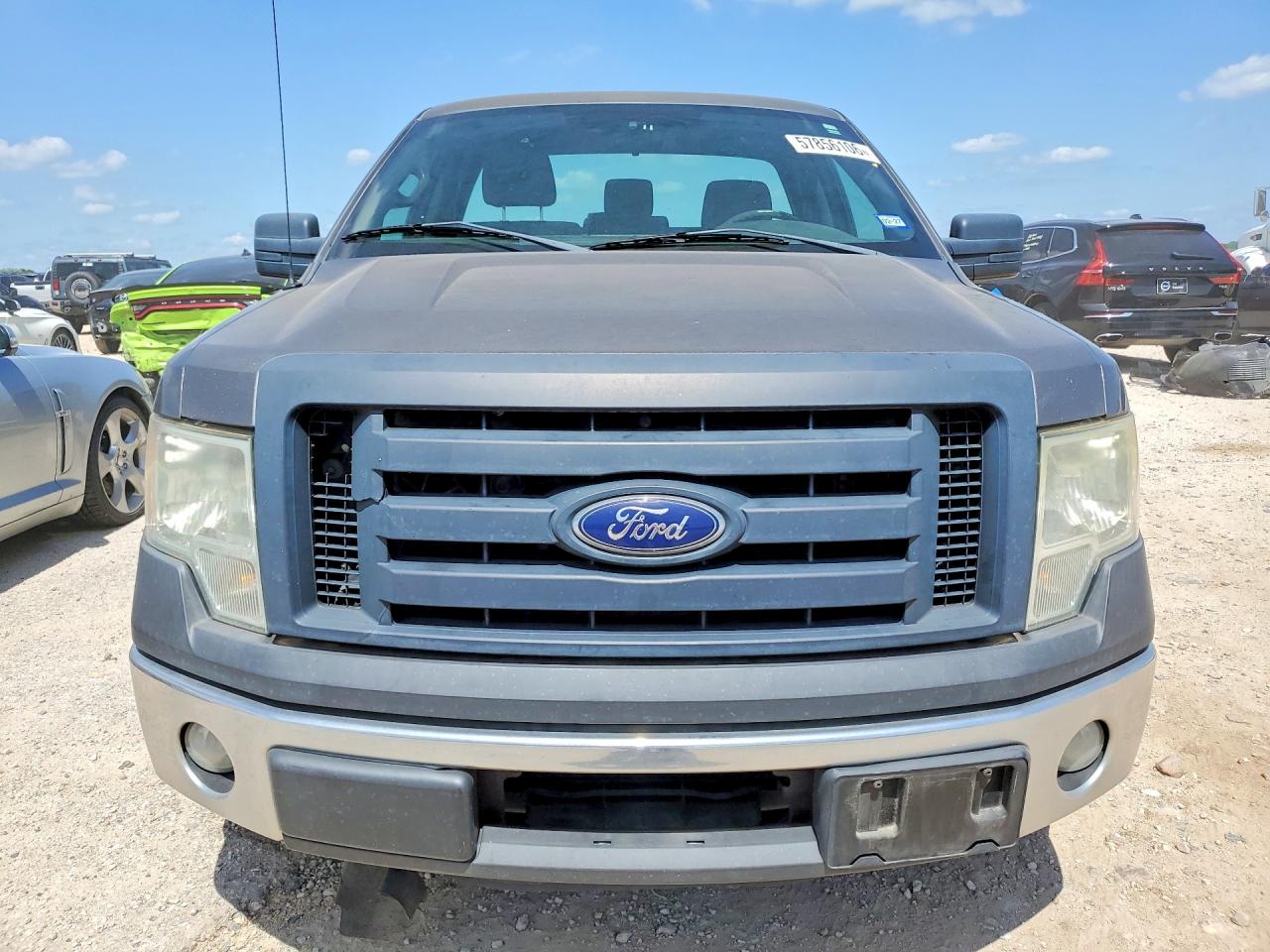 2012 Ford F150 Gray vin: 1FTNF1CT2CKE24286