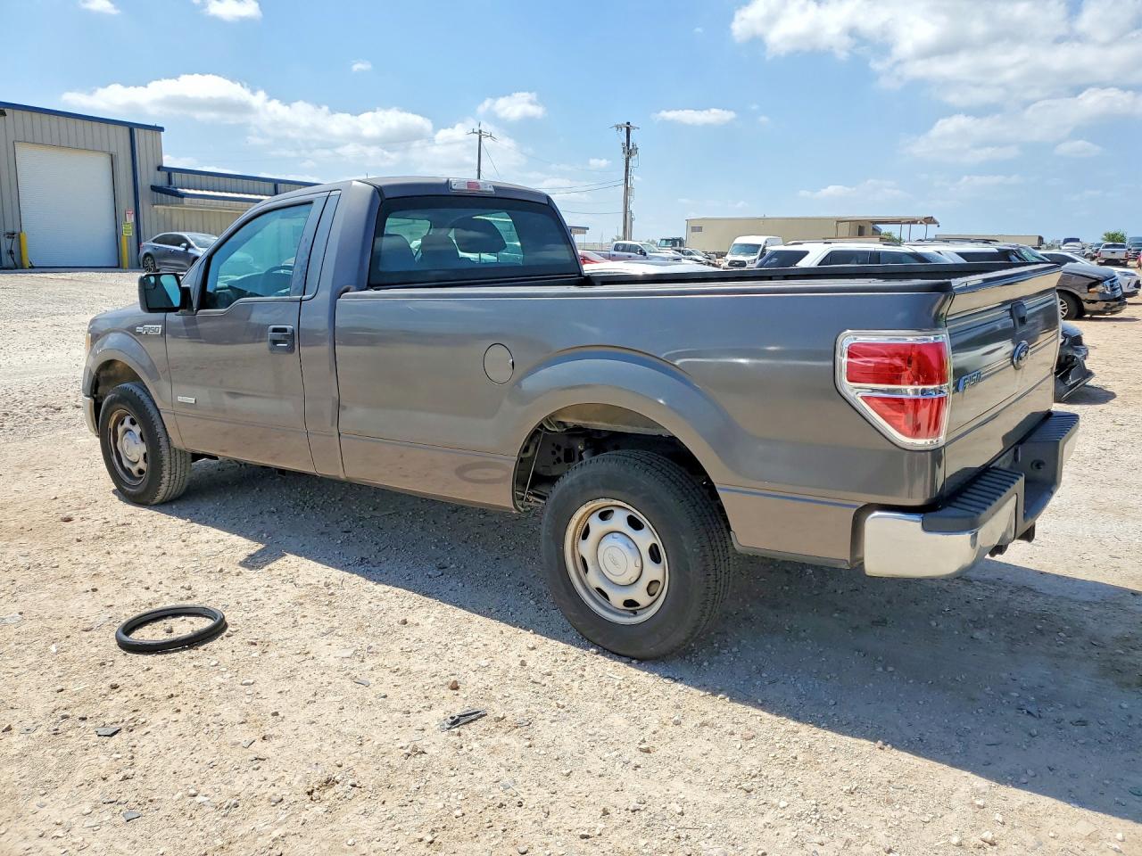 2012 Ford F150 Gray vin: 1FTNF1CT2CKE24286