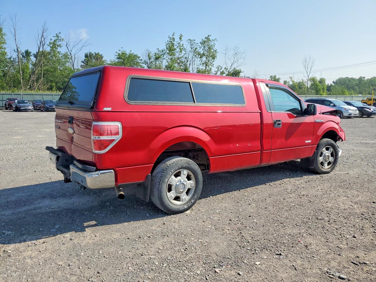 2012 Ford F150 Red vin: 1FTNF1CT3CKD53227