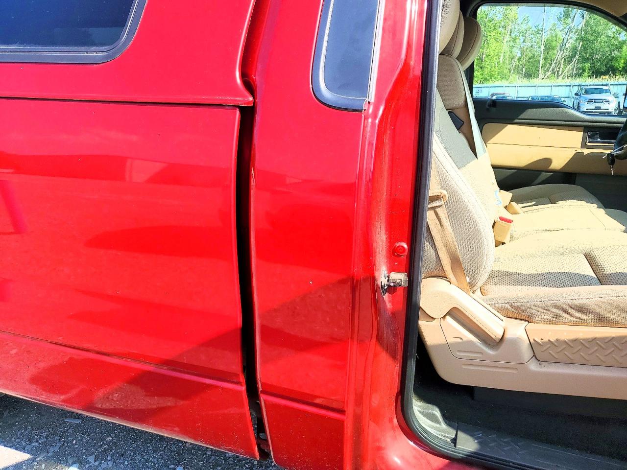 2012 Ford F150 Red vin: 1FTNF1CT3CKD53227