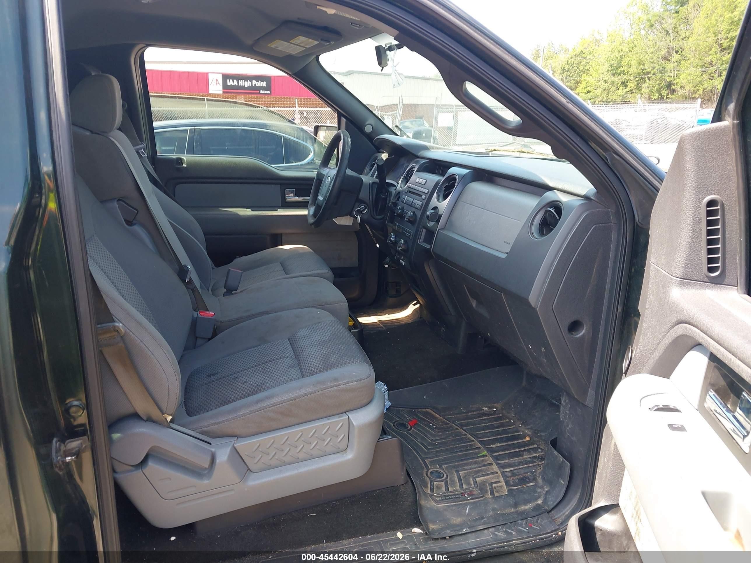 2013 Ford F-150 Xl/xlt Green vin: 1FTNF1CT4DKD91244