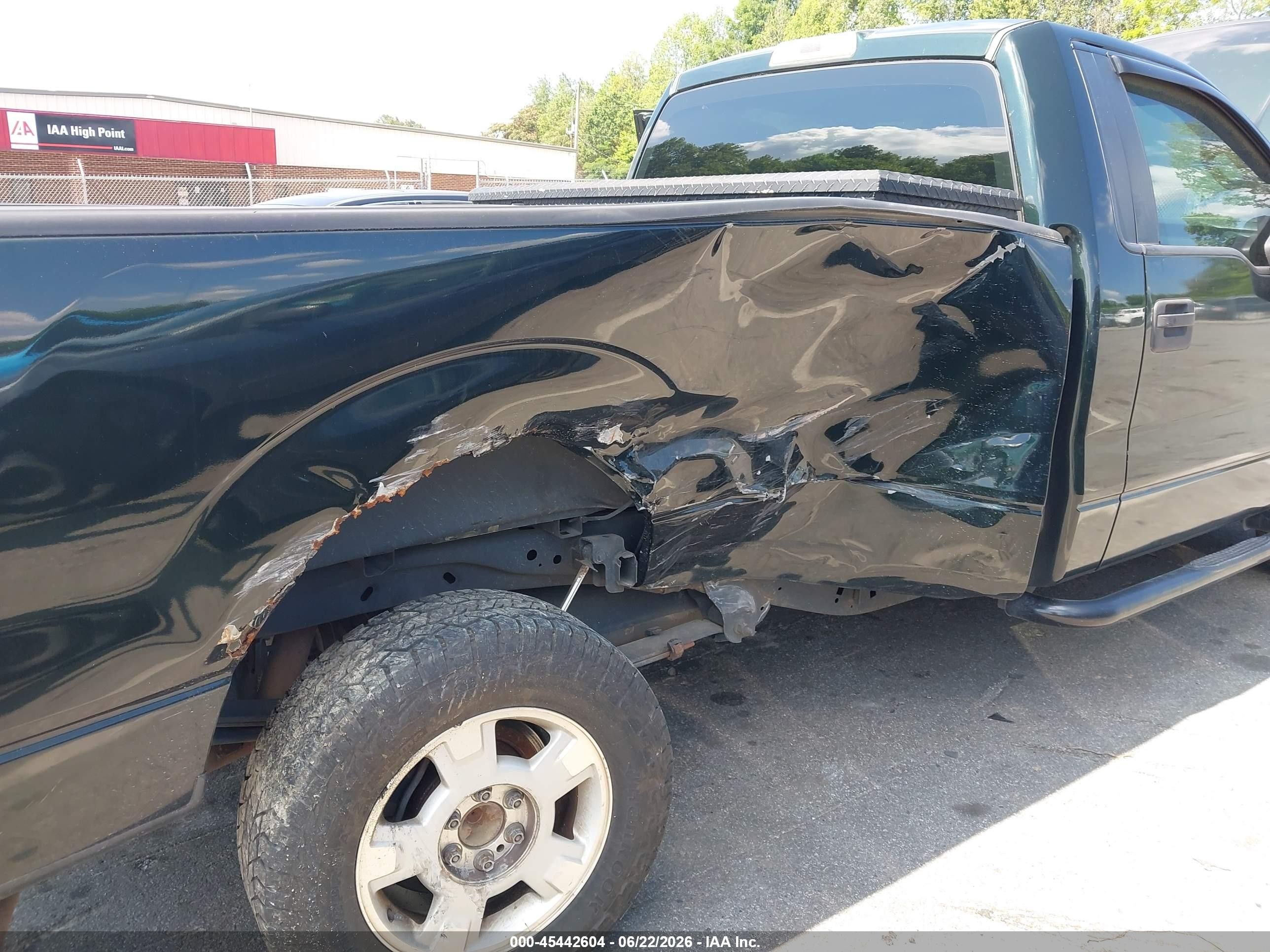 2013 Ford F-150 Xl/xlt Green vin: 1FTNF1CT4DKD91244