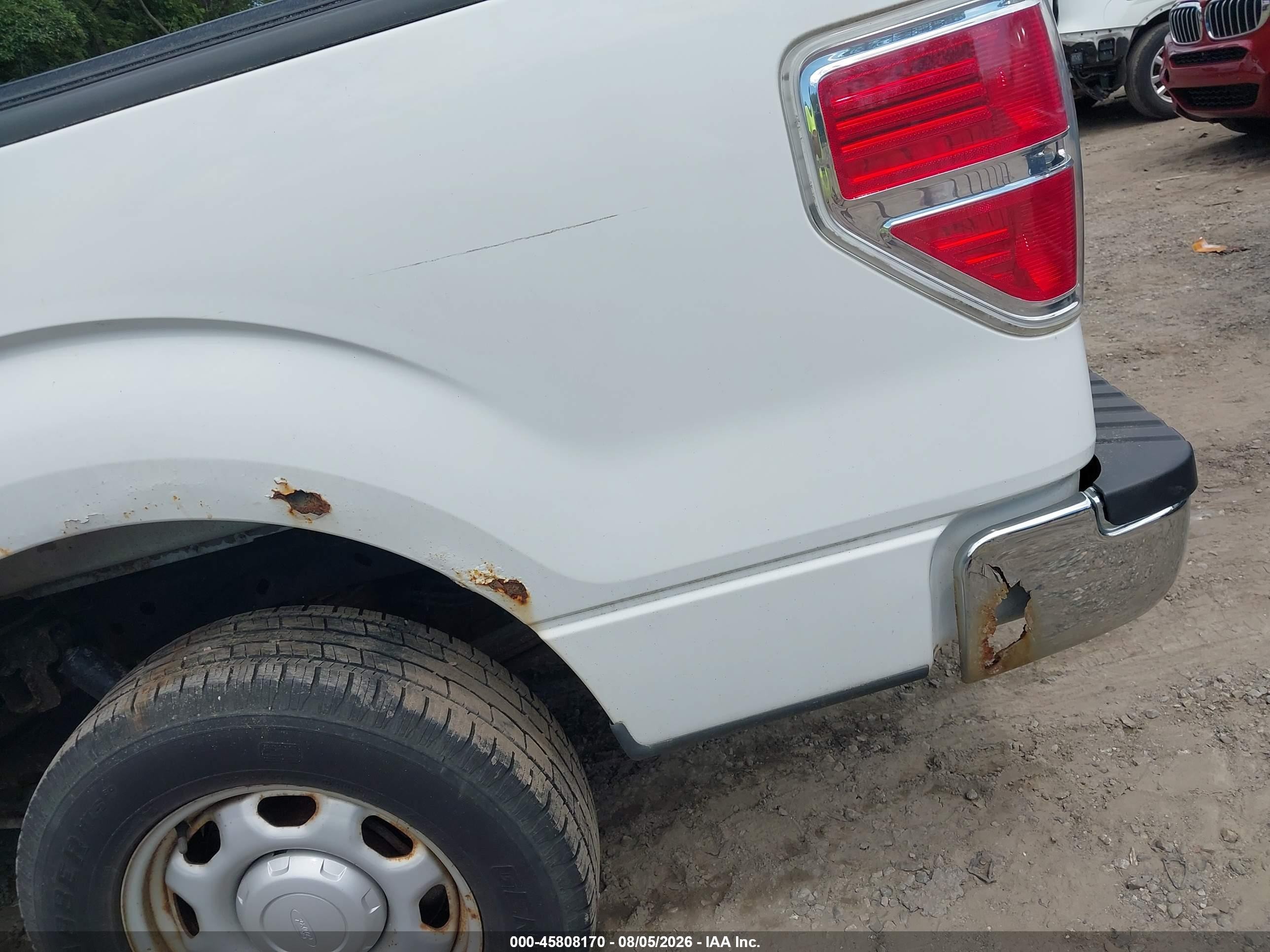 2013 Ford F-150 Xl Белый vin: 1FTNF1CTXDKE35604