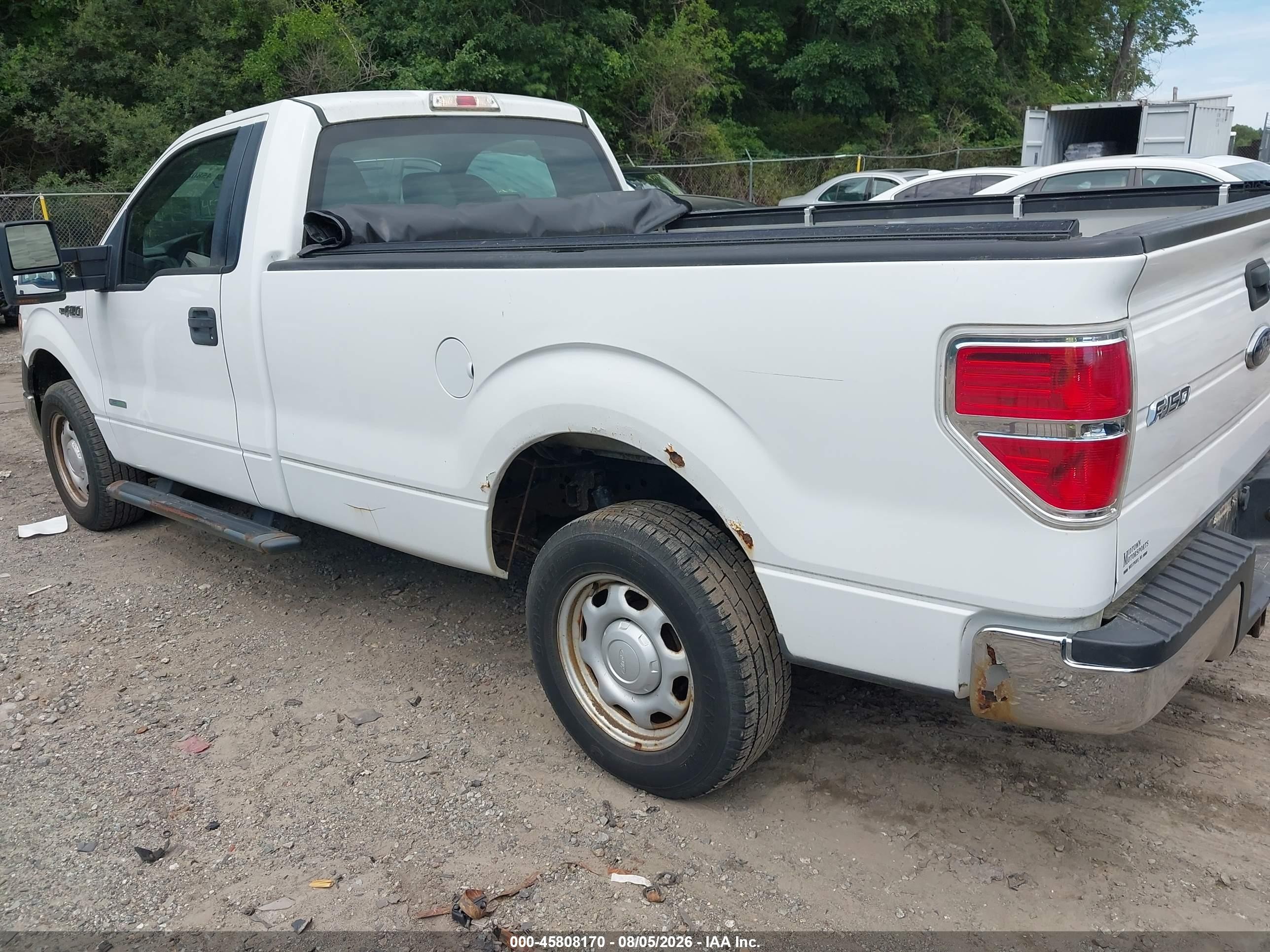 2013 Ford F-150 Xl Белый vin: 1FTNF1CTXDKE35604