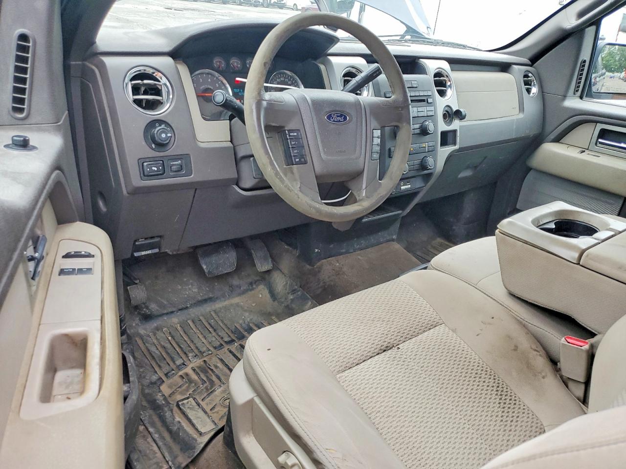 2010 Ford F150 Blue vin: 1FTNF1E84AKA98562