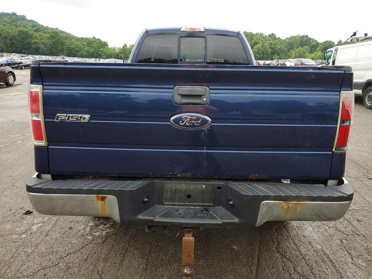 2010 Ford F150 Blue vin: 1FTNF1E84AKA98562