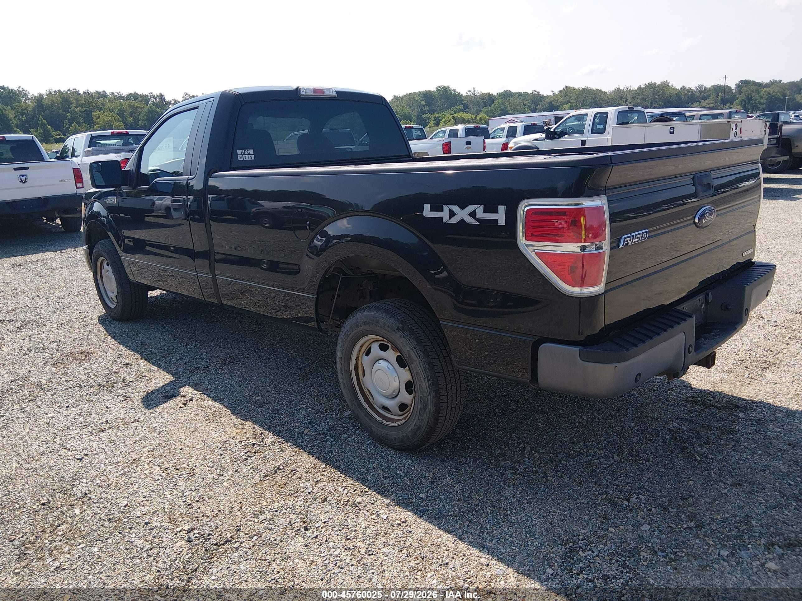 2014 Ford F-150 Xl Black vin: 1FTNF1EF0EKE26824