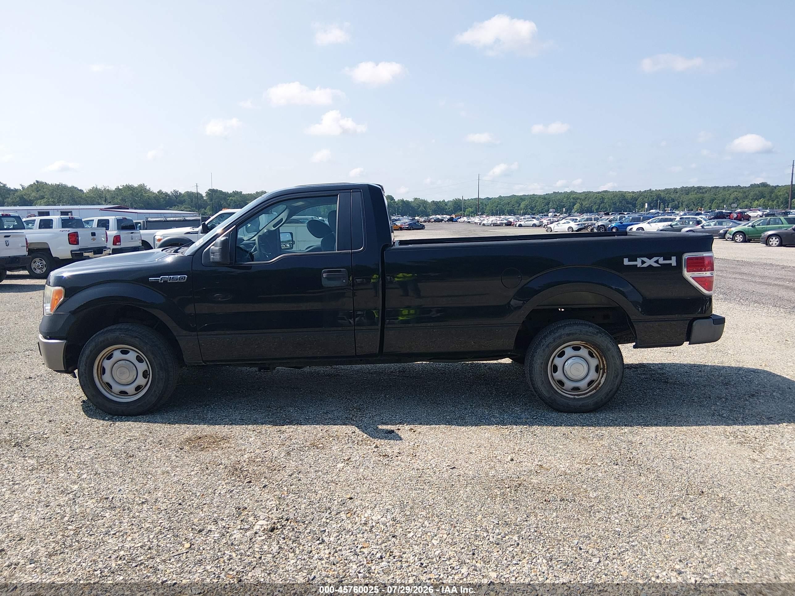 2014 Ford F-150 Xl Black vin: 1FTNF1EF0EKE26824