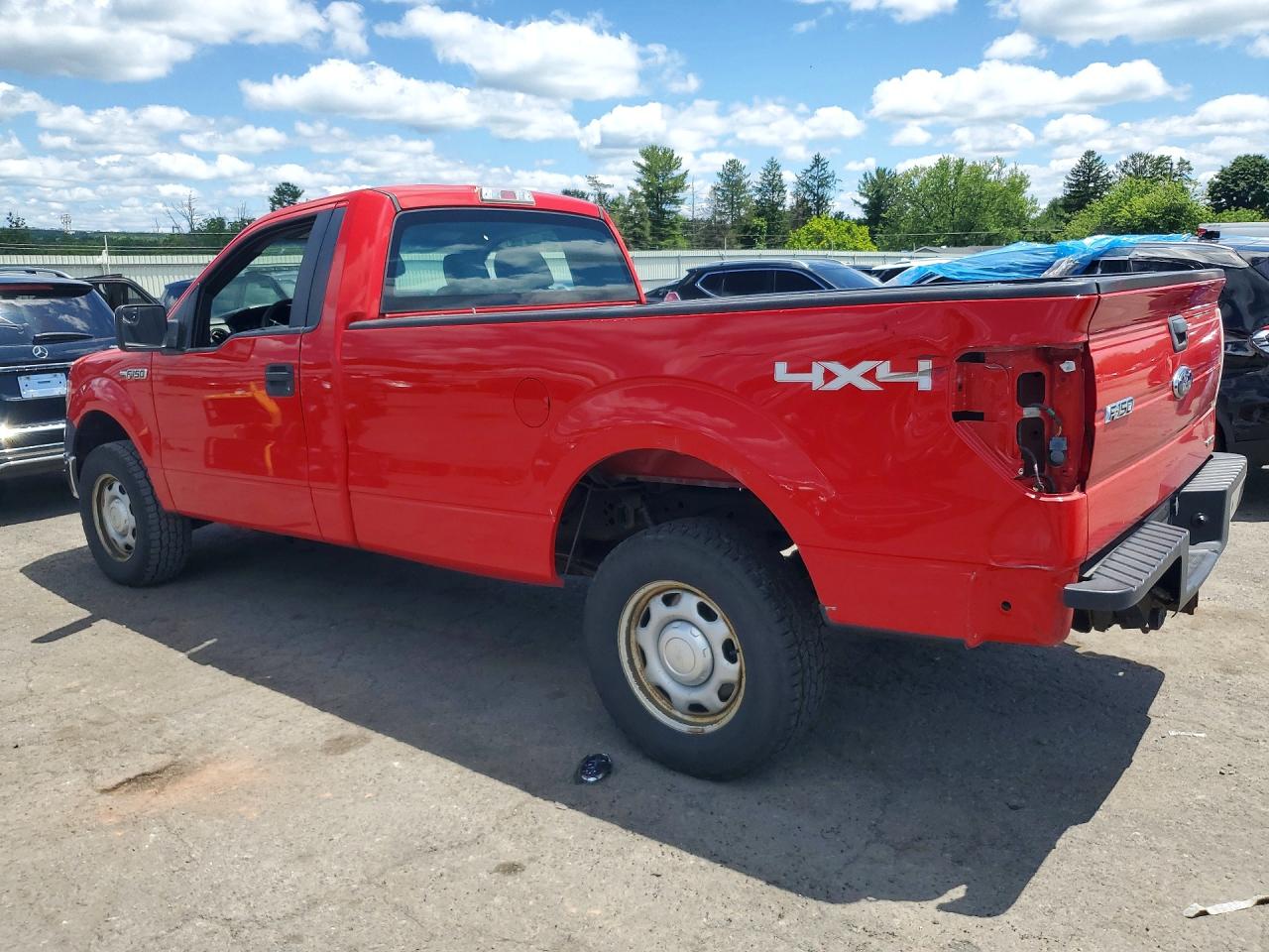 2014 Ford F150 Красный vin: 1FTNF1EF4EKD78406